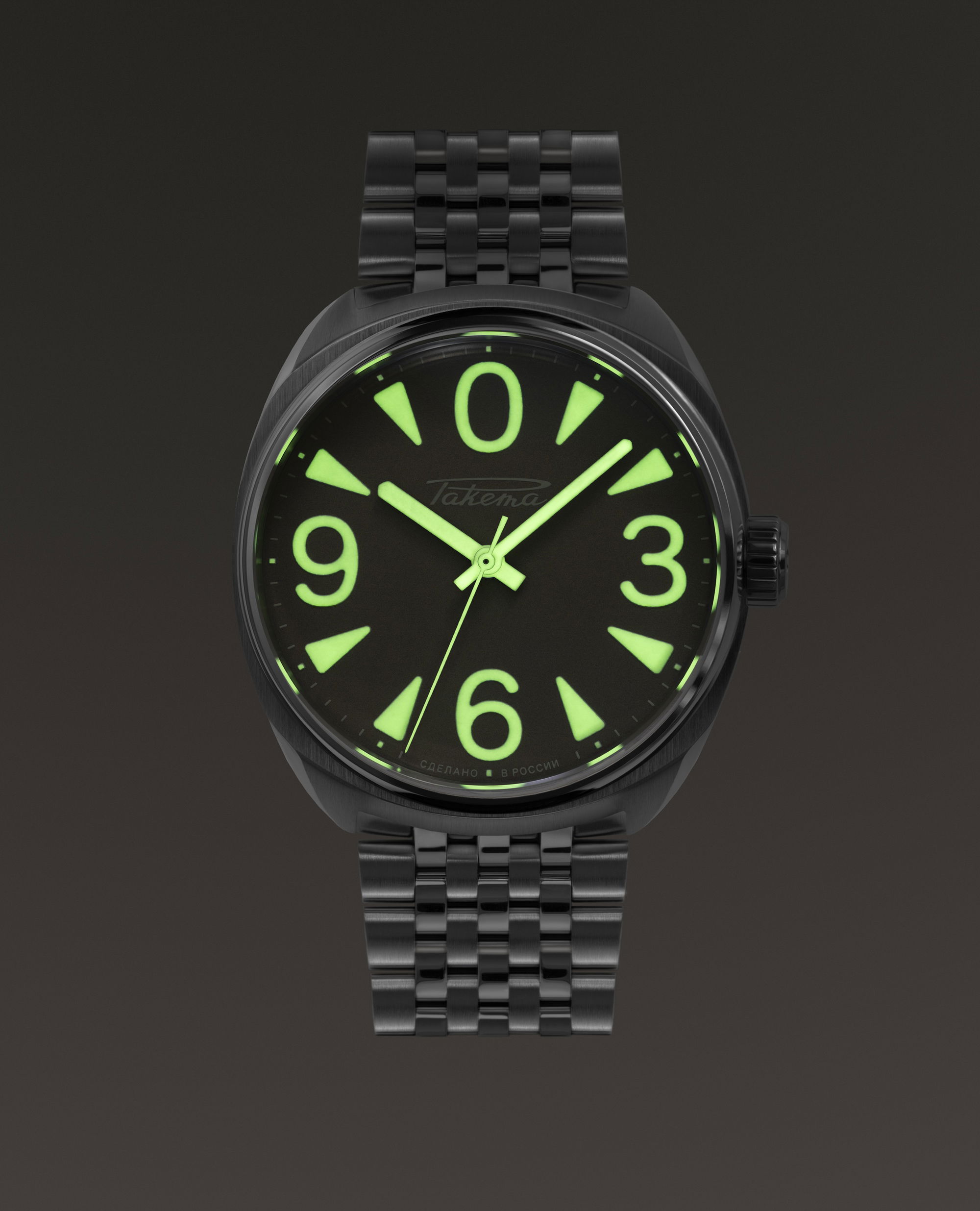 Raketa Classic “BIG ZERO” Grey 0297 - View 3