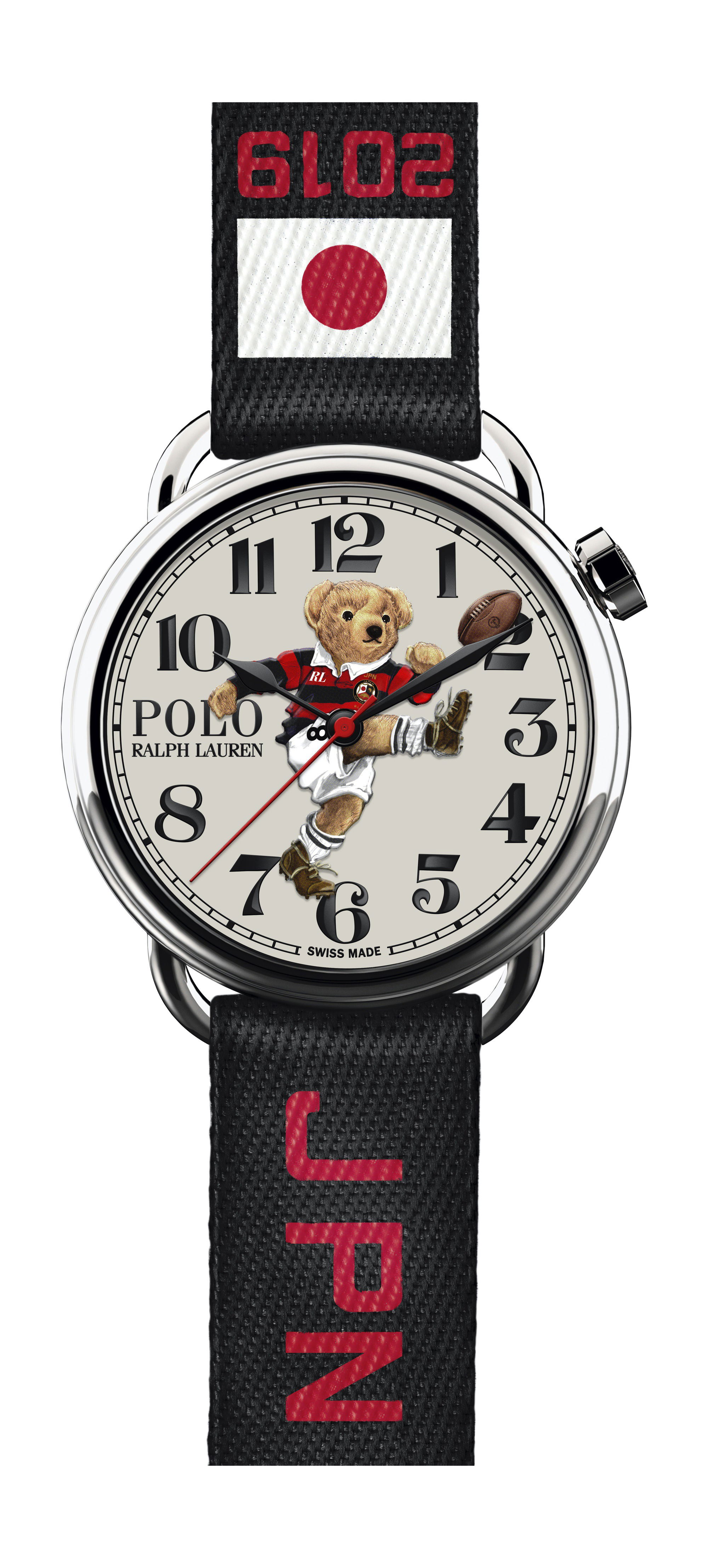 Ralph Lauren Polo Kicker Bear Japan luxury timepiece - detailed view
