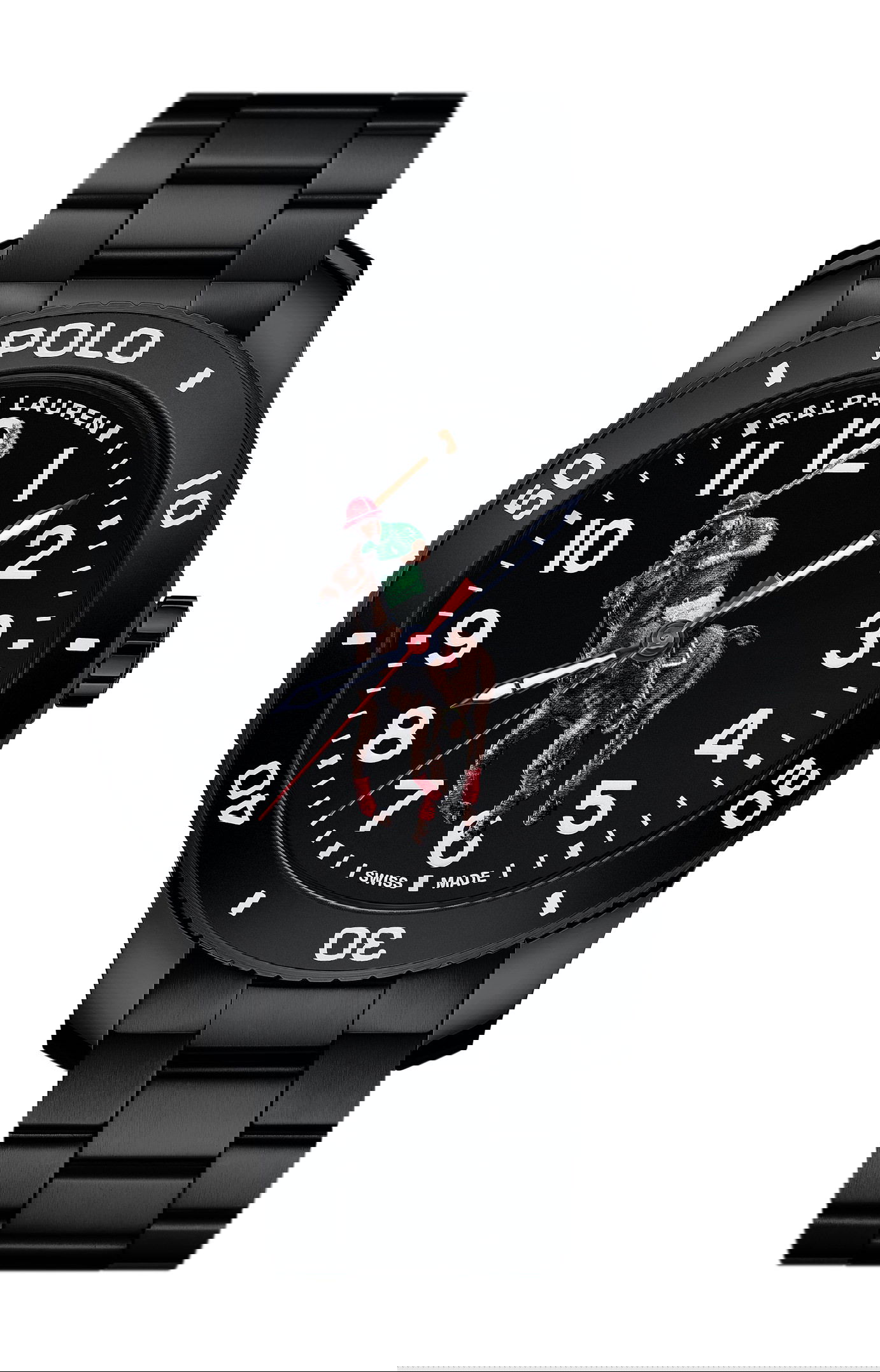 Ralph Lauren Pony Player luxury timepiece - detailed view