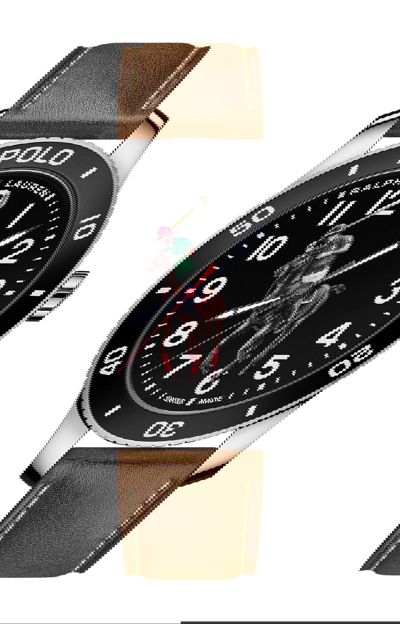 Ralph Lauren Pony Player luxury timepiece - detailed view