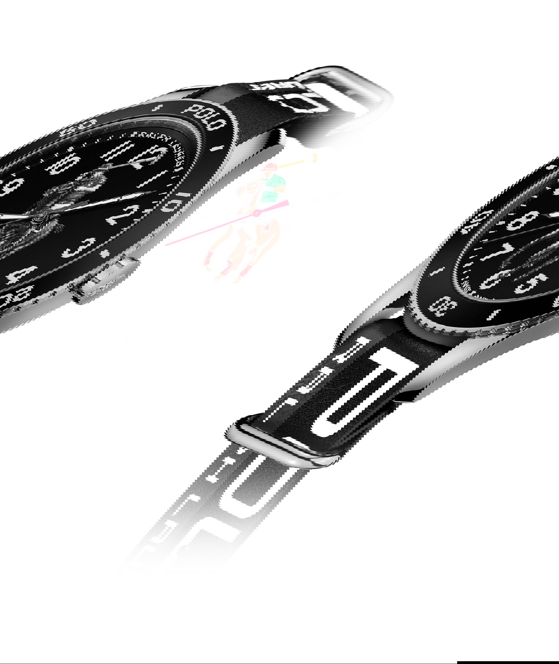 Ralph Lauren The Polo Watch Black Dial - View 2