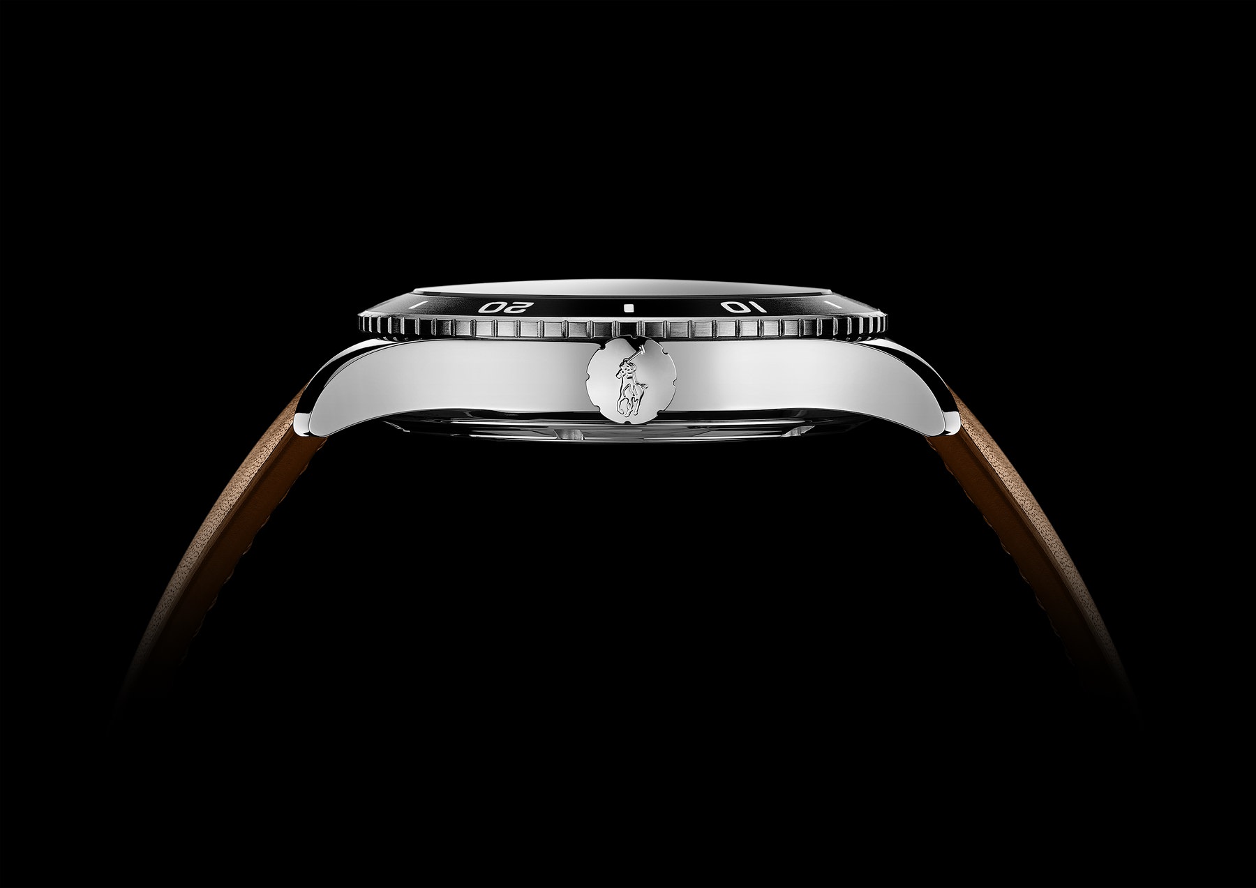 Ralph Lauren The Polo Watch Black Dial - View 3