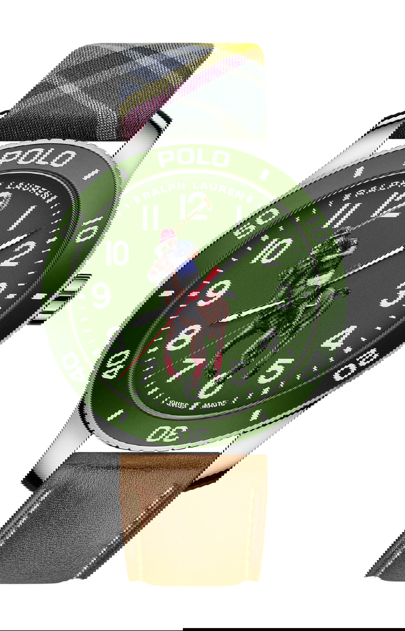 Ralph Lauren Pony Player luxury timepiece - detailed view