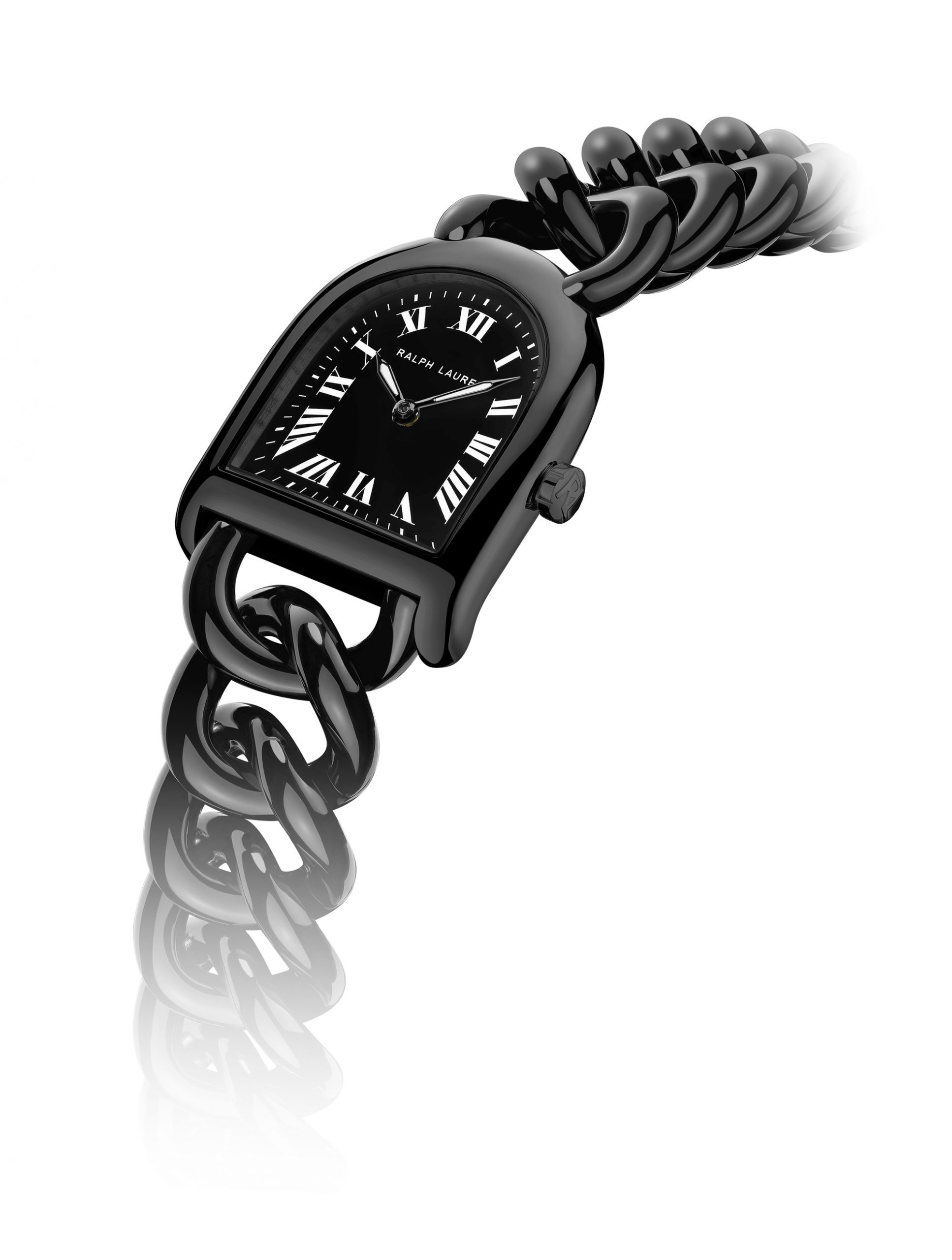 Ralph Lauren Stirrup Petite Link Black - View 2