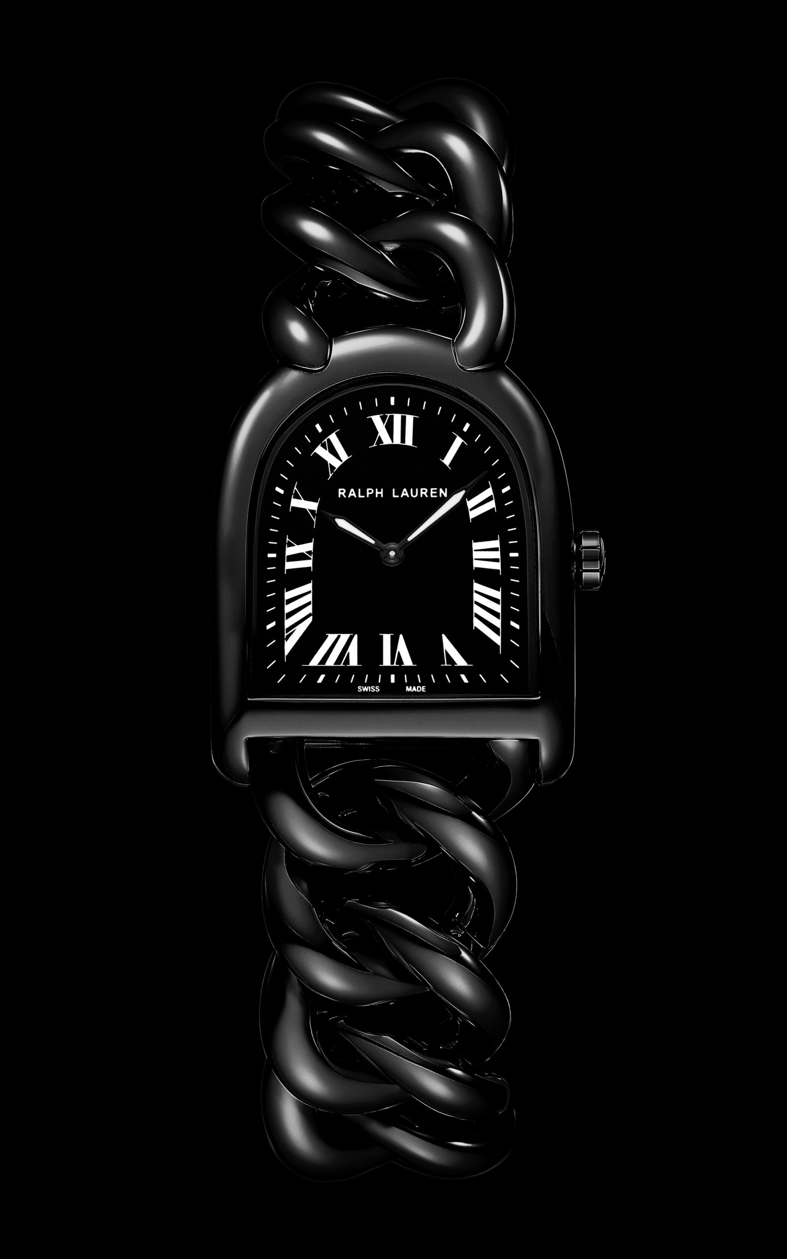 Ralph Lauren Stirrup Petite Link Black - View 3