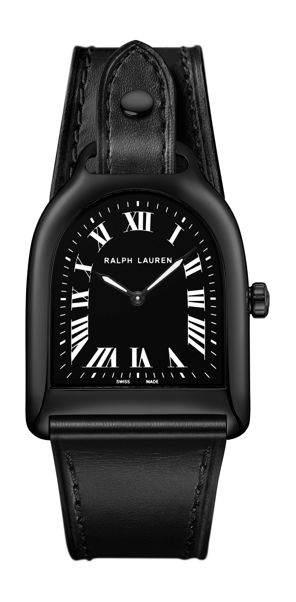 Ralph Lauren Stirrup Small Black luxury timepiece - detailed view
