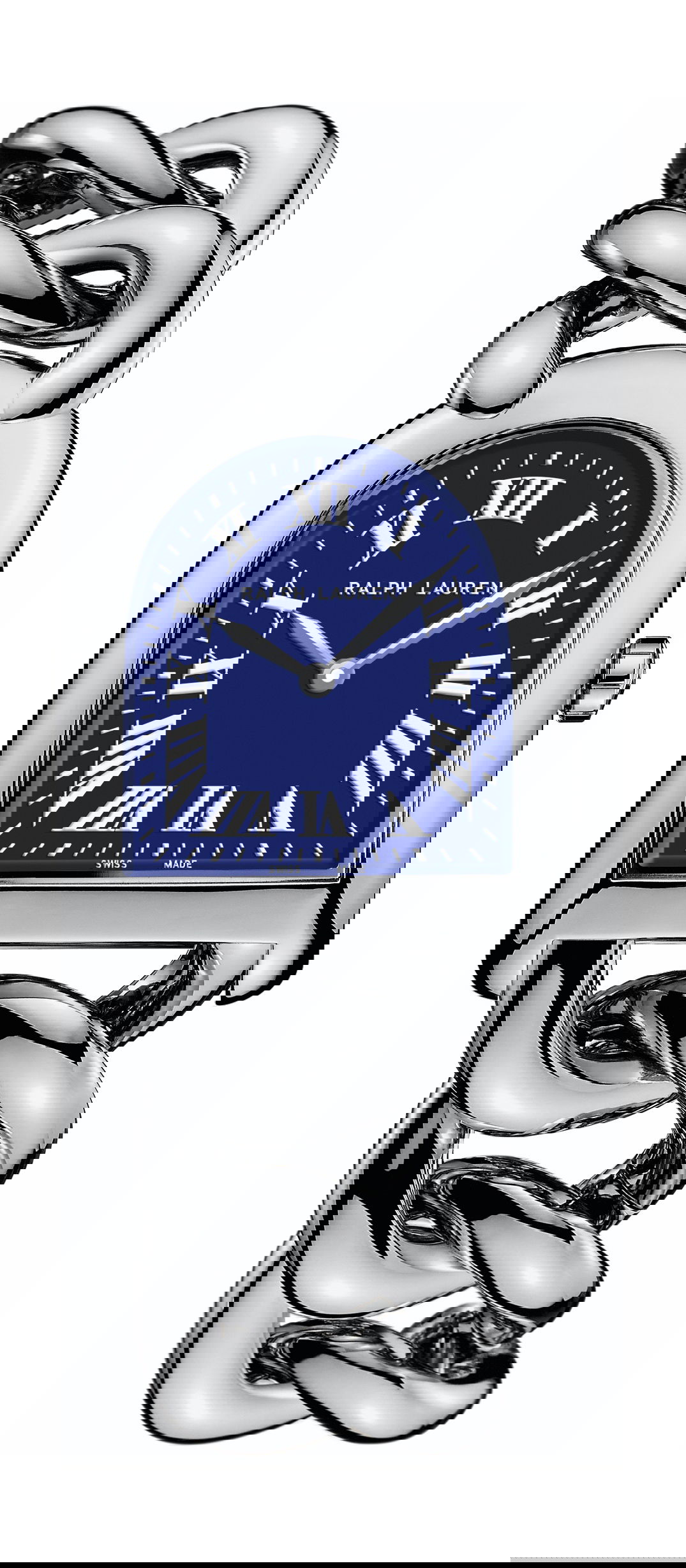 Ralph Lauren Stirrup Petite Link luxury timepiece - detailed view