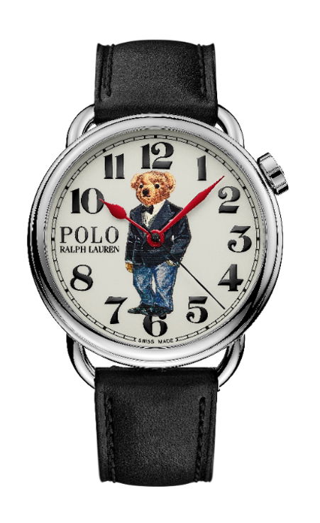 Ralph Lauren Tuxedo Polo Bear luxury timepiece - detailed view