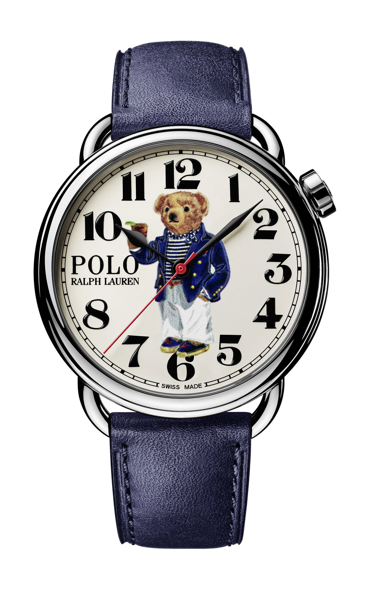 Ralph Lauren Riviera Polo Bear luxury timepiece - detailed view