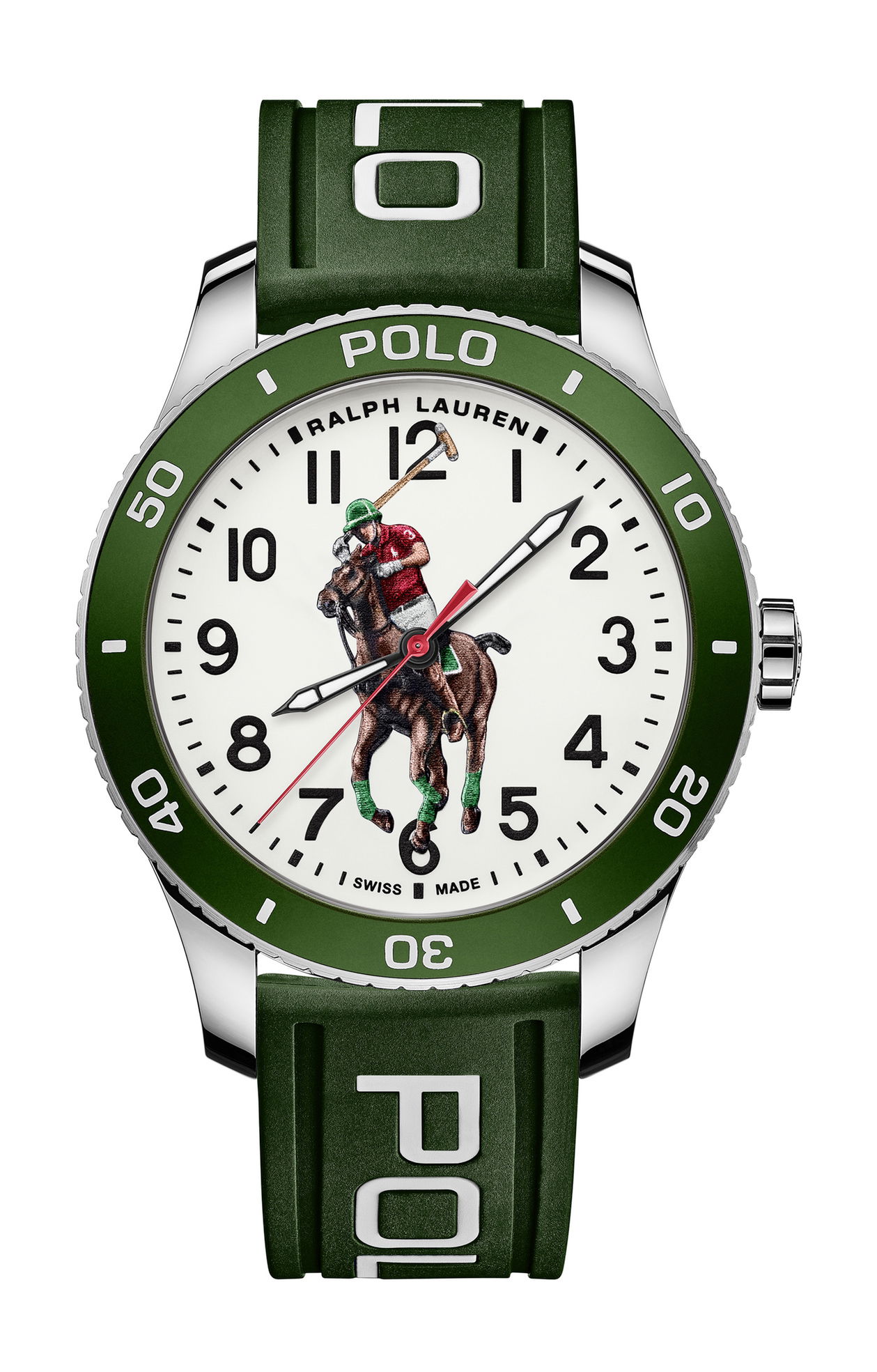 Ralph Lauren Pony Player luxury timepiece - detailed view