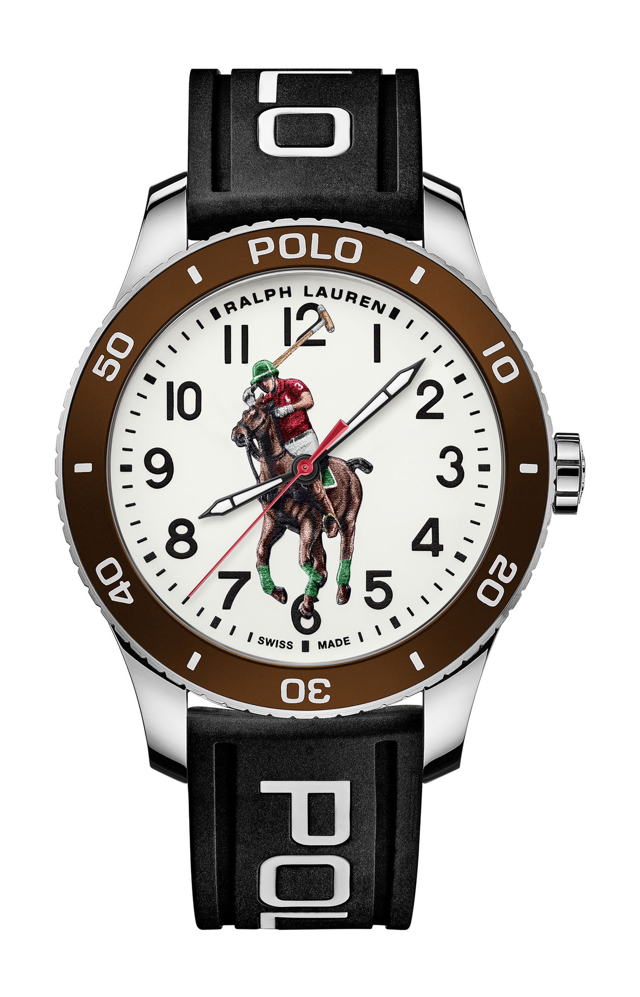 Ralph Lauren Pony Player luxury timepiece - detailed view