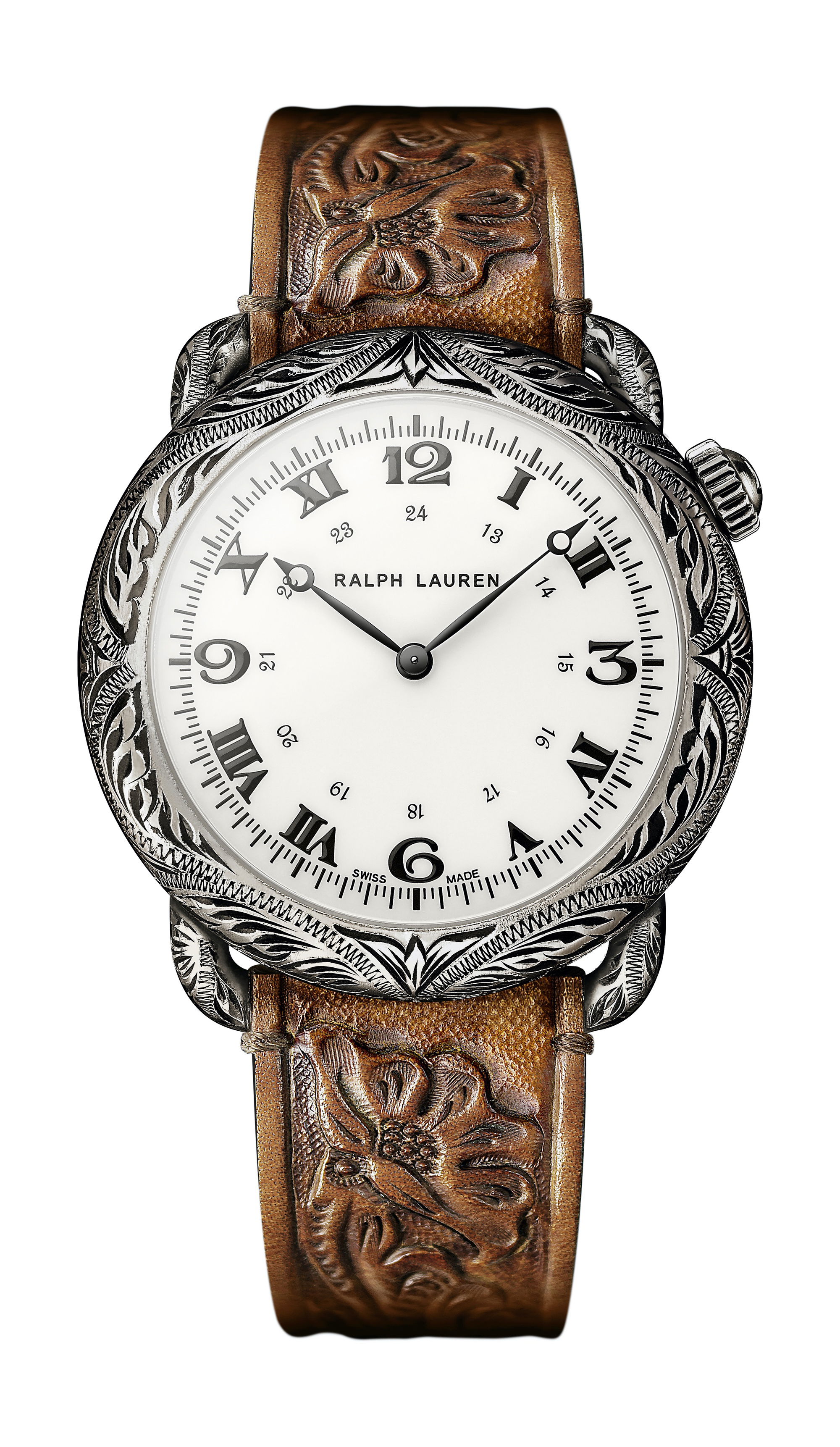 Ralph Lauren Western luxury timepiece - detailed view