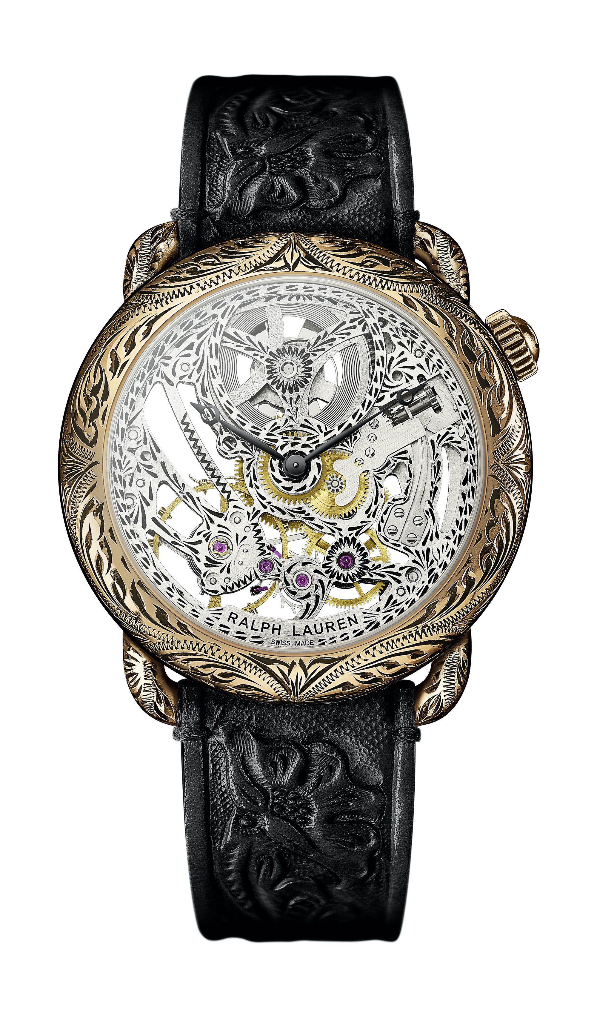Ralph Lauren Western luxury timepiece - detailed view