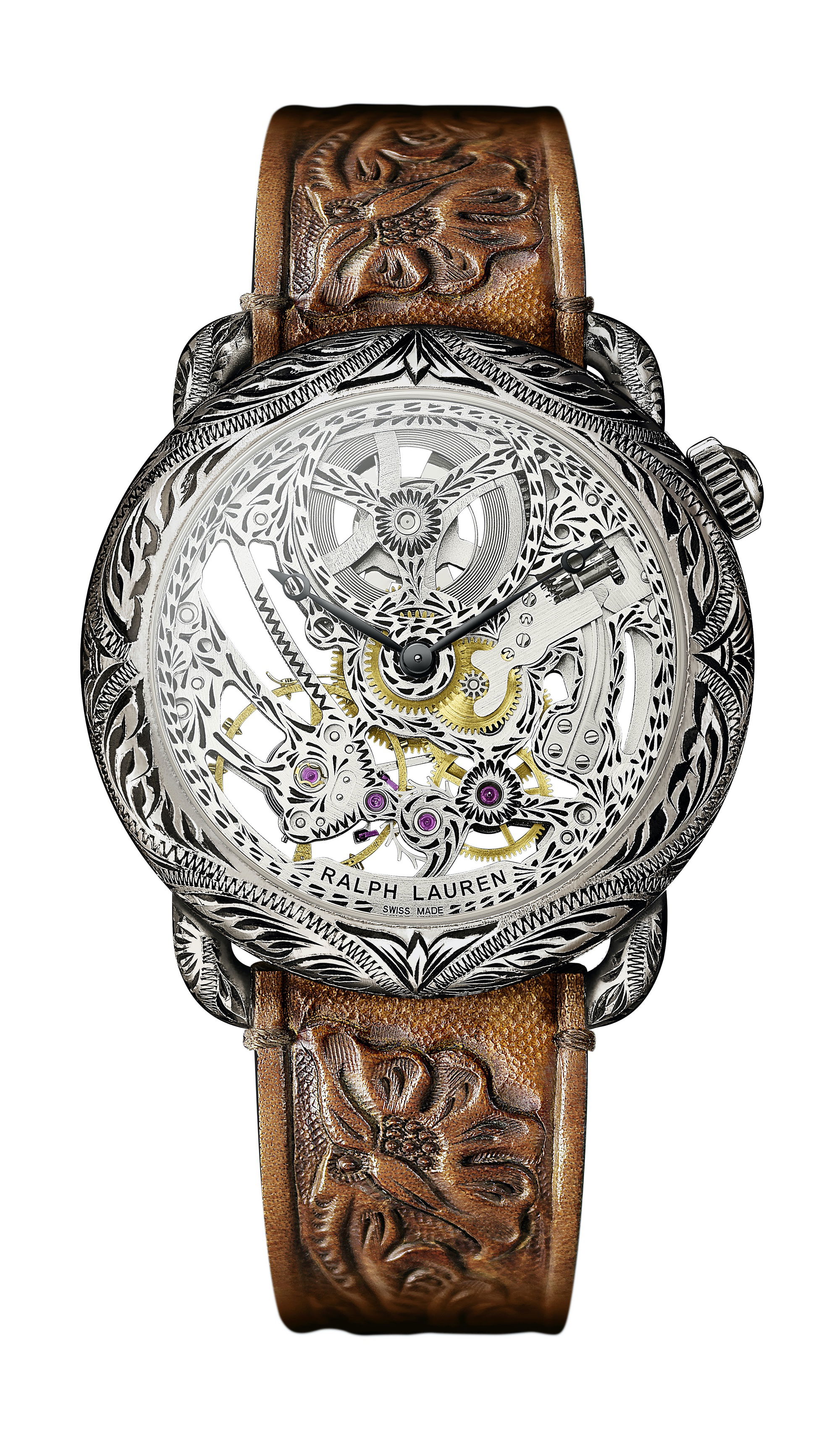 Ralph Lauren Western luxury timepiece - detailed view