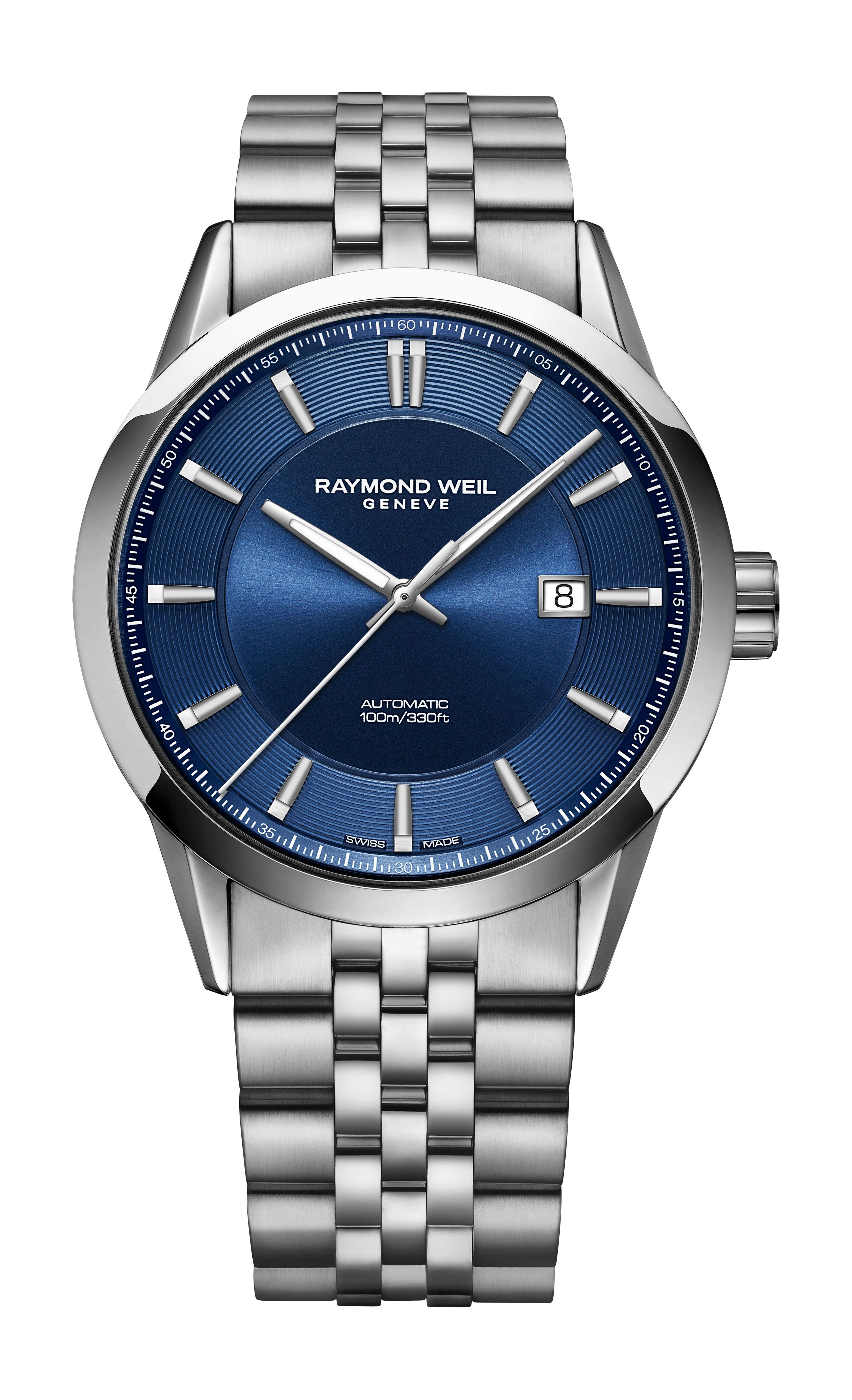 Raymond Weil Freelancer luxury timepiece - detailed view