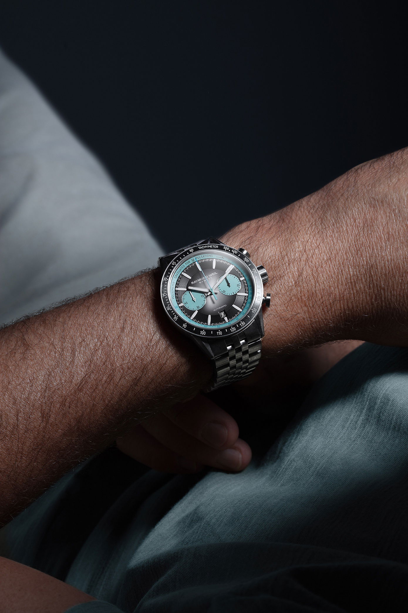 Raymond Weil Freelancer Pop Bi-Compax Chronograph Limited Edition - View 3