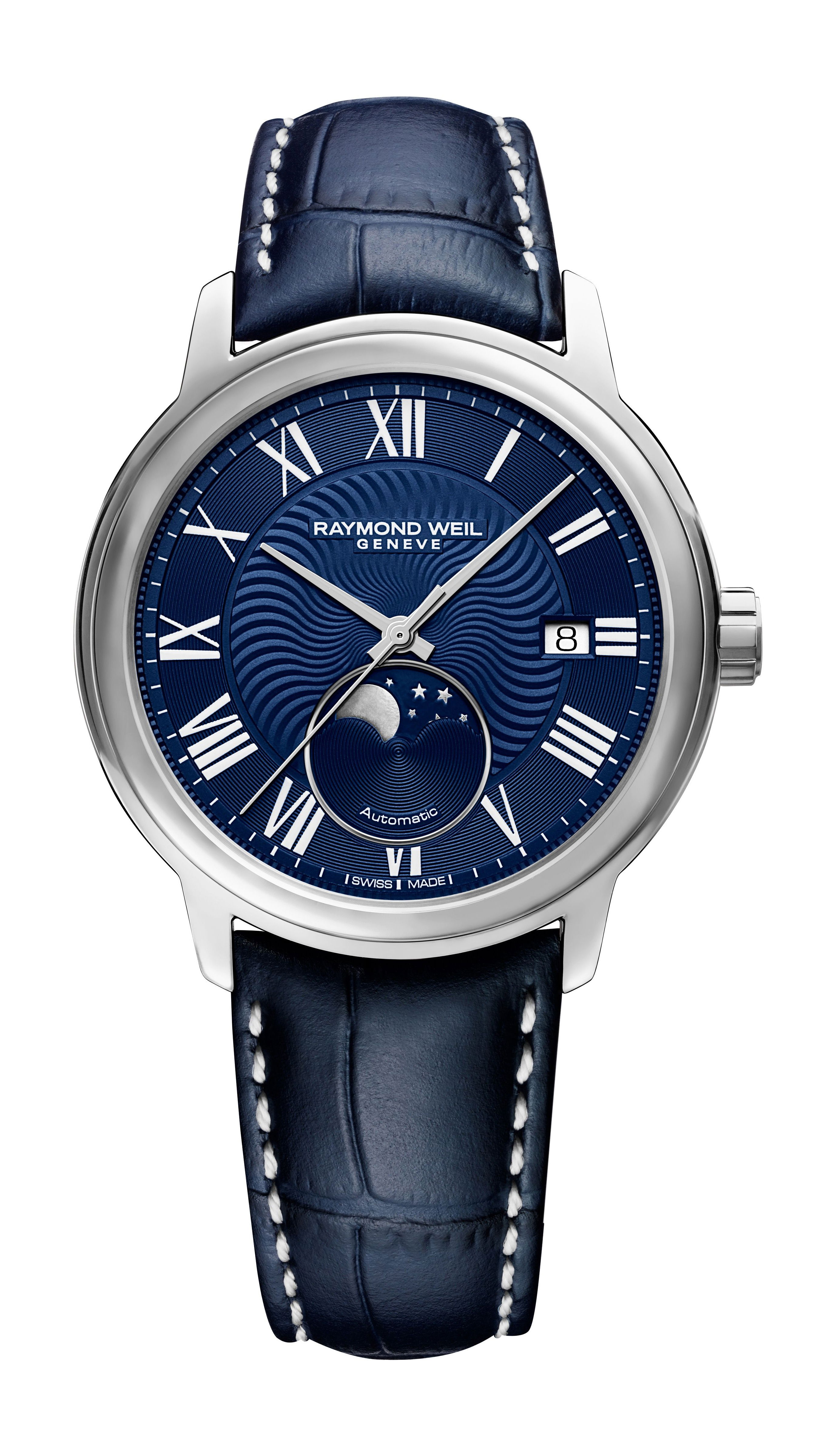 Raymond Weil Maestro luxury timepiece - detailed view
