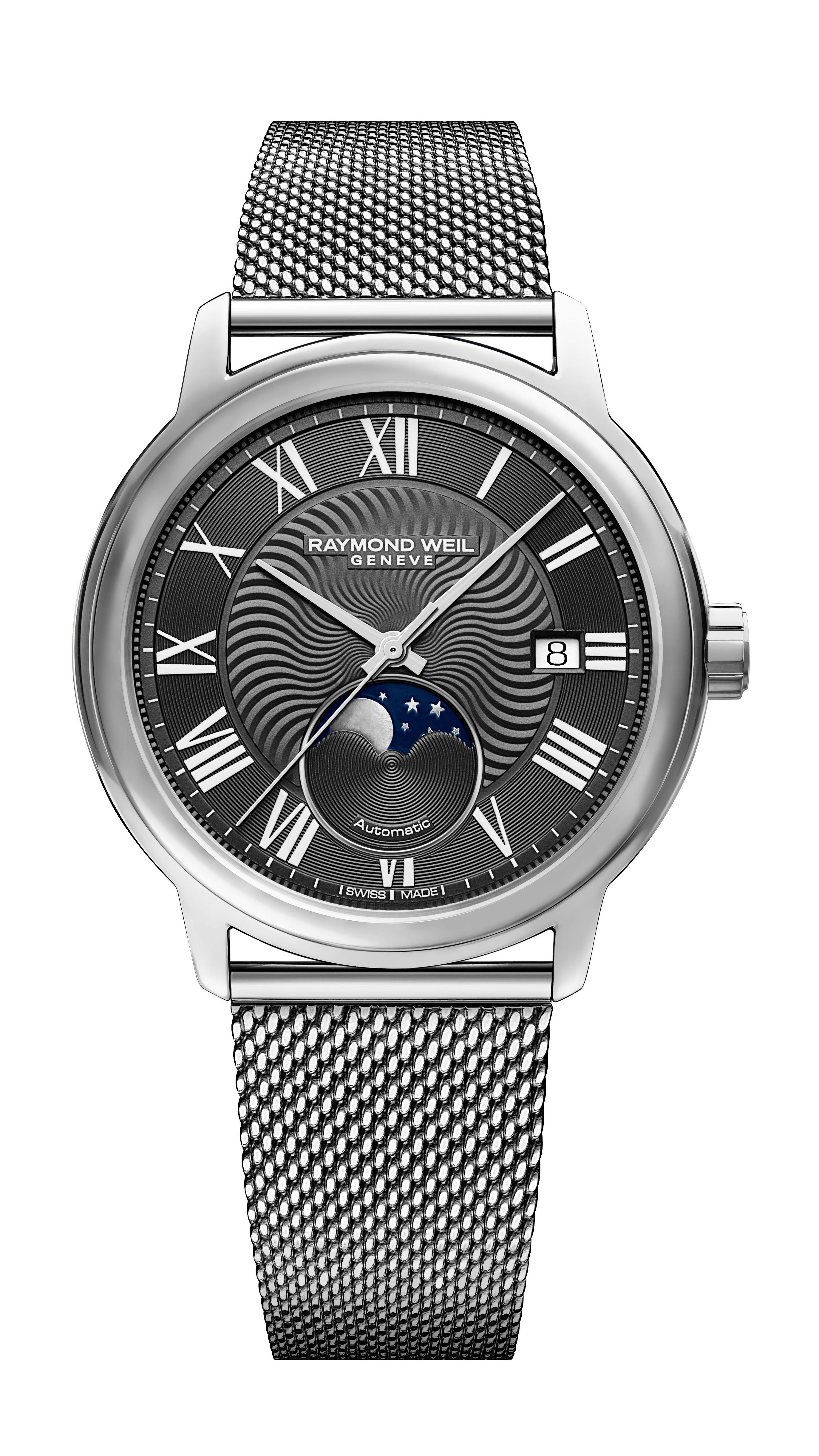 Raymond Weil Maestro luxury timepiece - detailed view