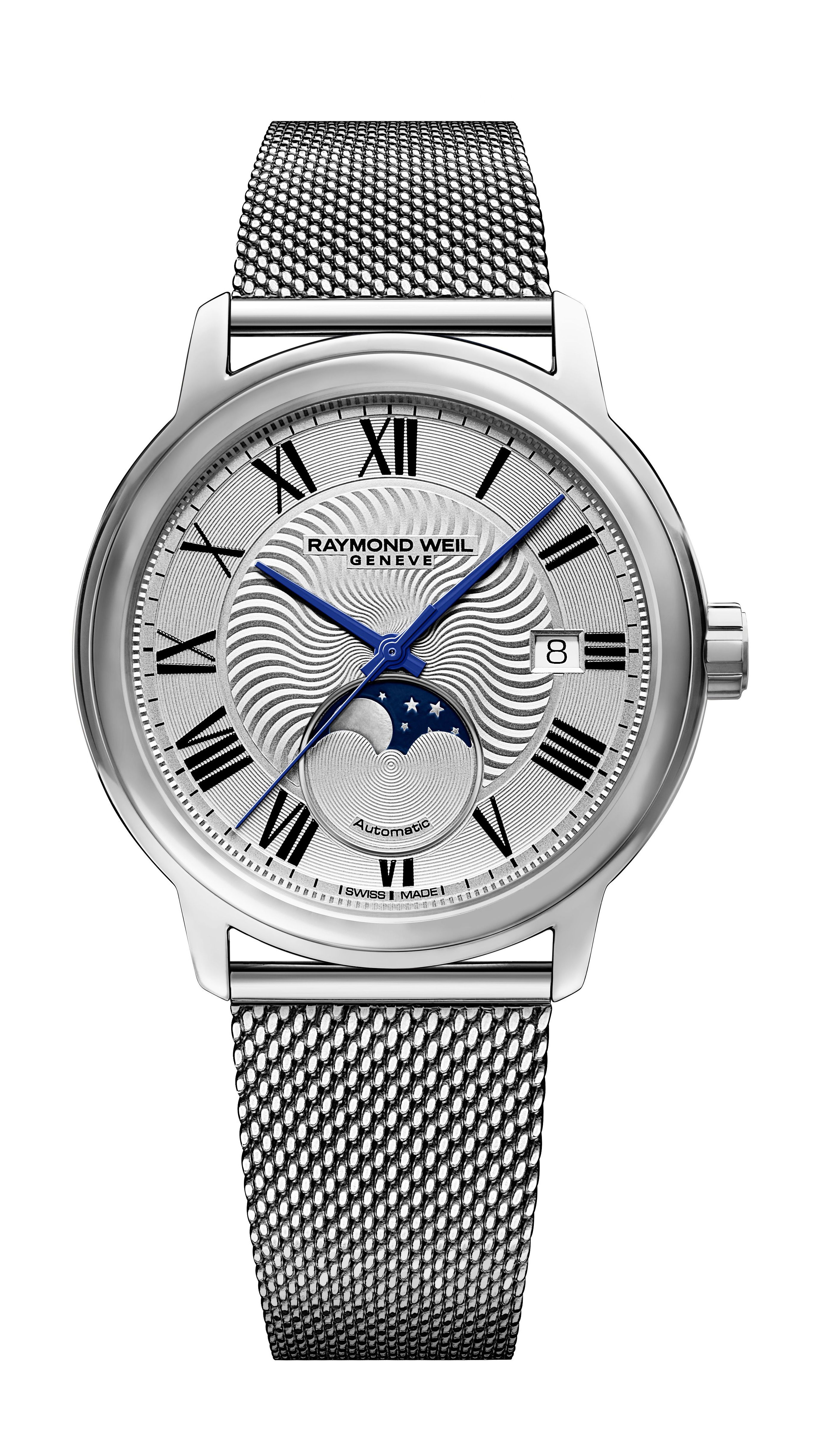 Raymond Weil Maestro luxury timepiece - detailed view