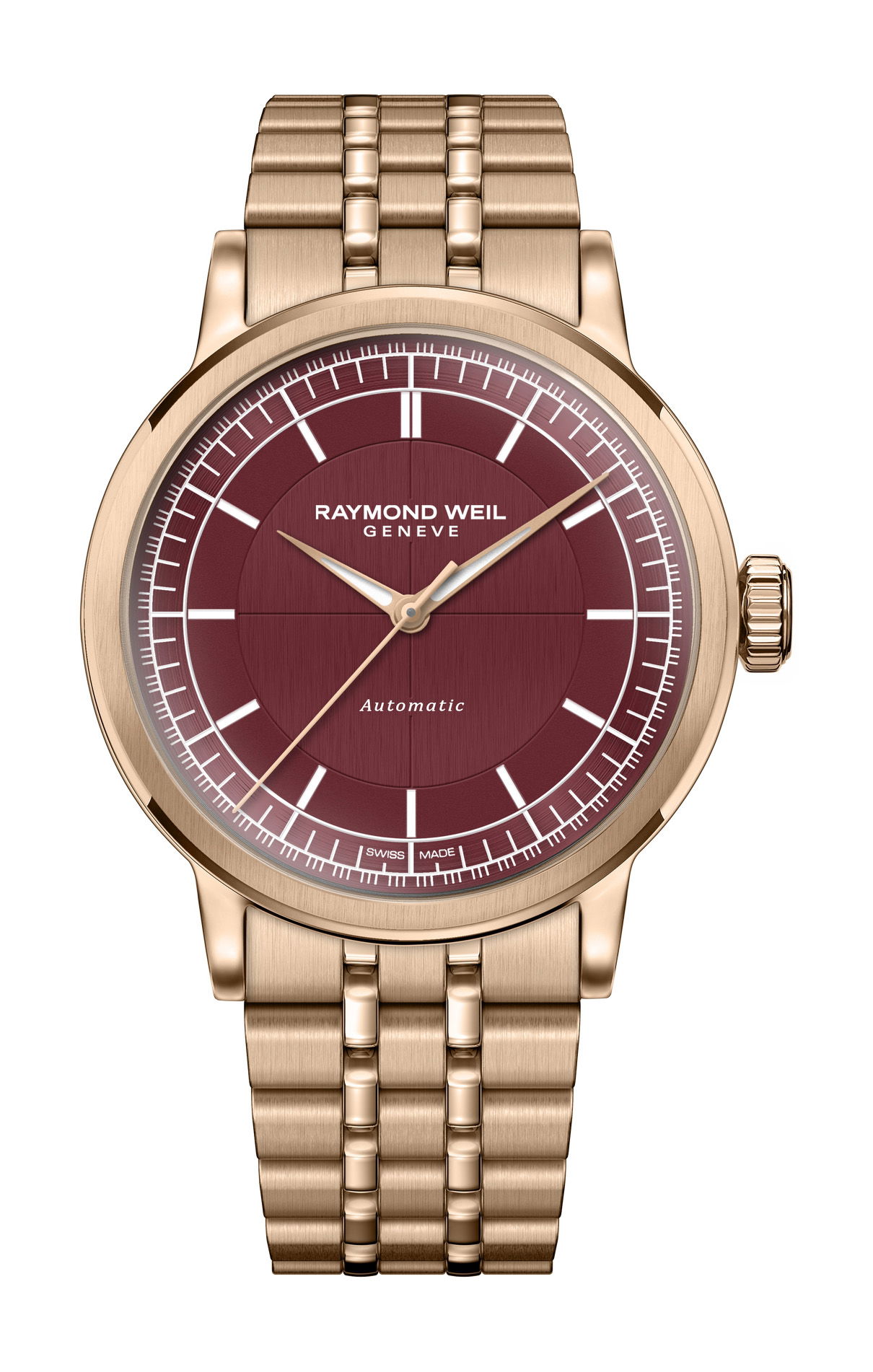 Raymond Weil Millesime Automatic Central Seconds 35 luxury timepiece - detailed view