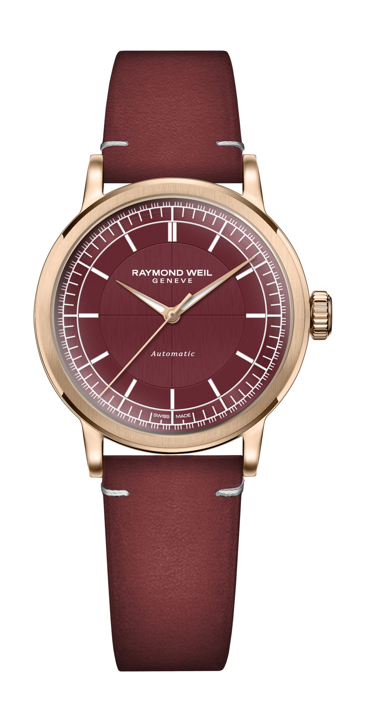 Raymond Weil Millesime Automatic Central Seconds 35 luxury timepiece - detailed view