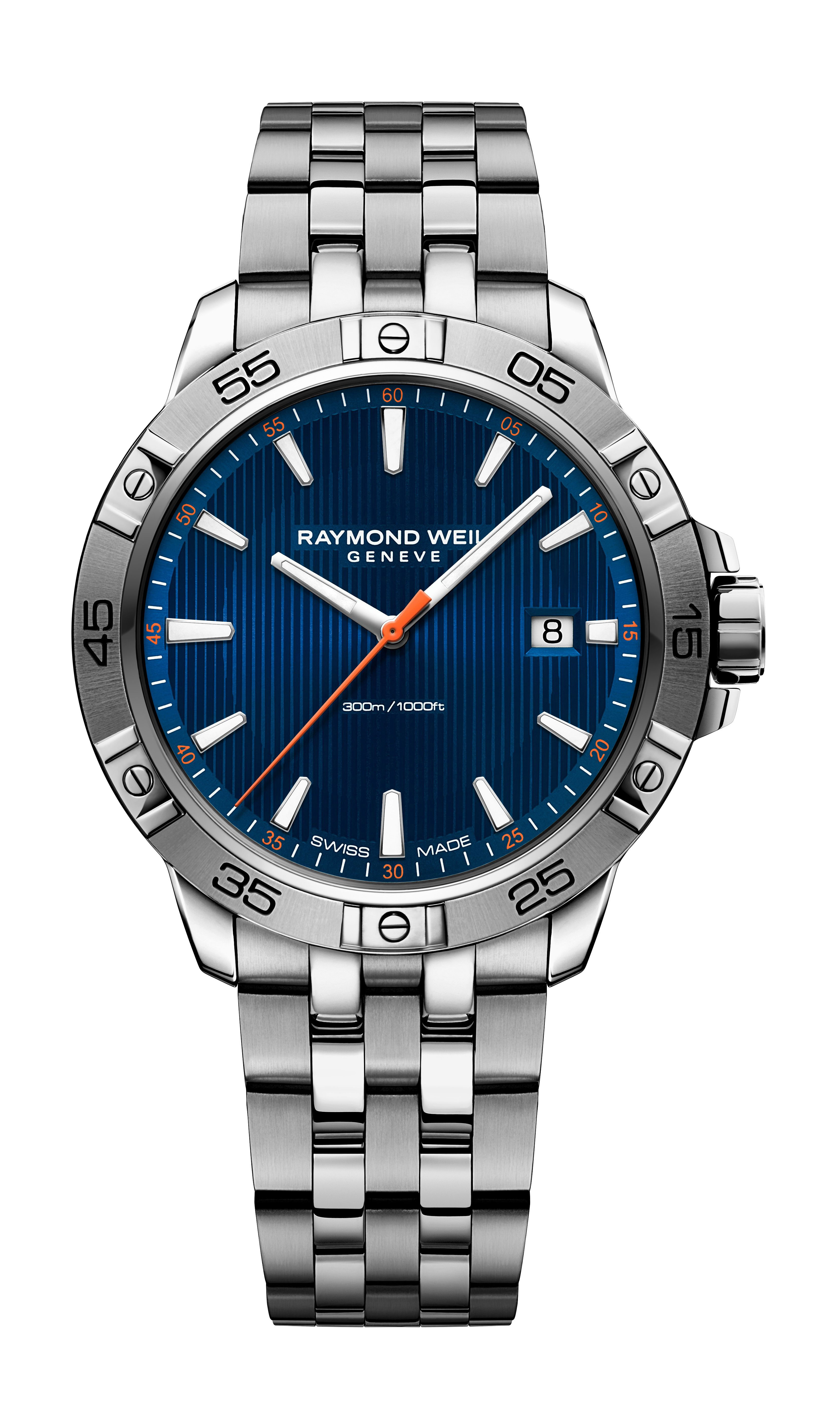 Raymond Weil Tango luxury timepiece - detailed view