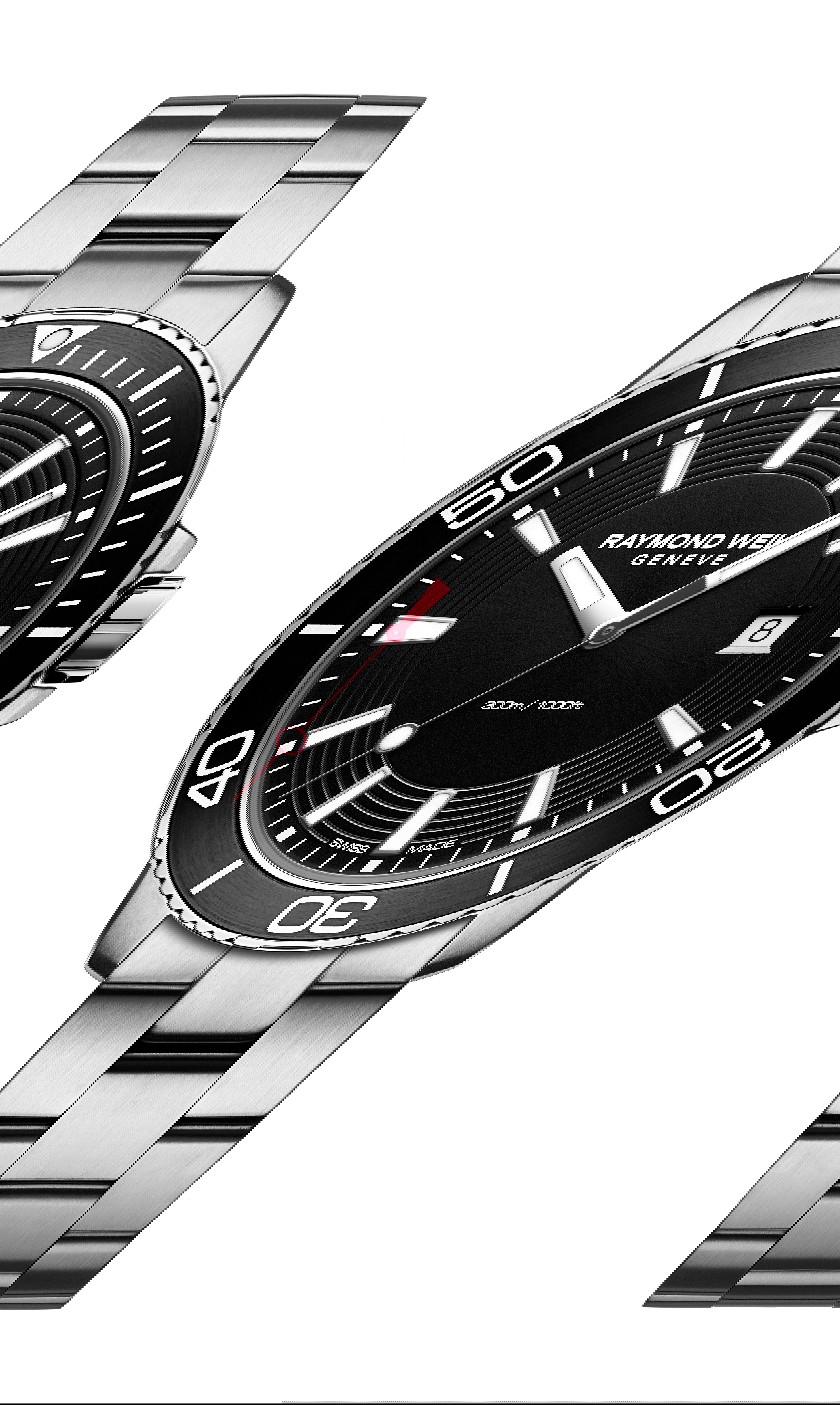 Raymond Weil Tango luxury timepiece - detailed view