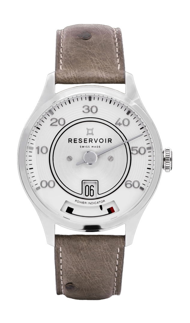 Reservoir Kanister Silver luxury timepiece - detailed view