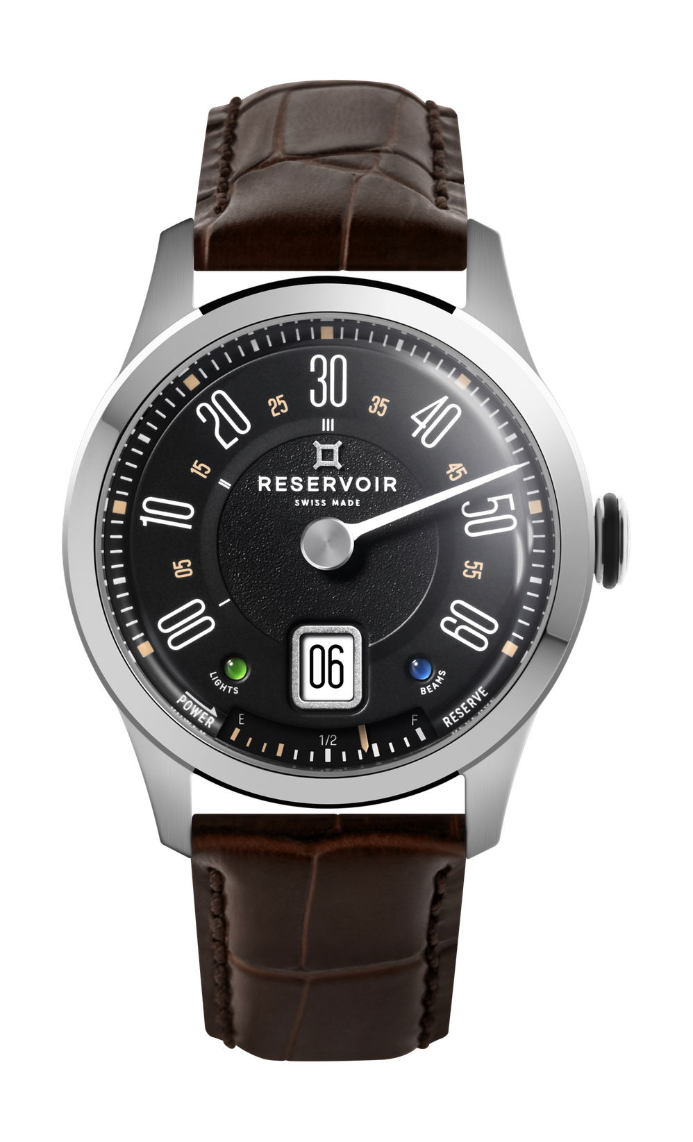 Reservoir Longbridge Club luxury timepiece - detailed view