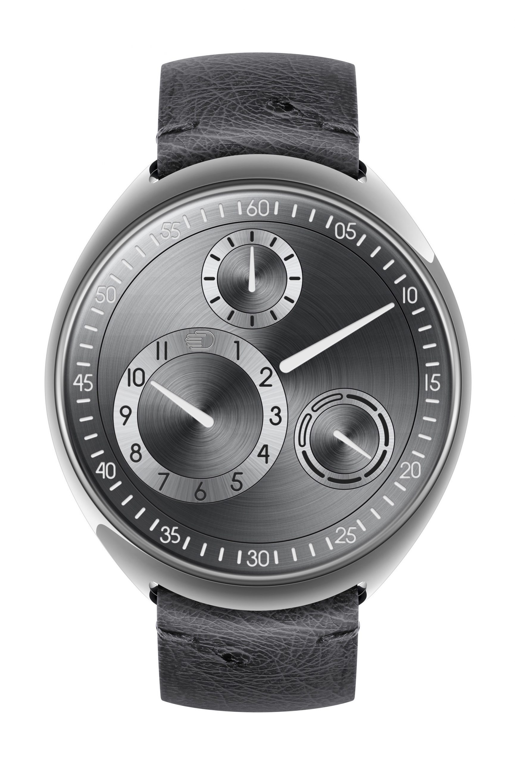 Ressence Type 1RS  “Ruthenium/Silver” Slim watch