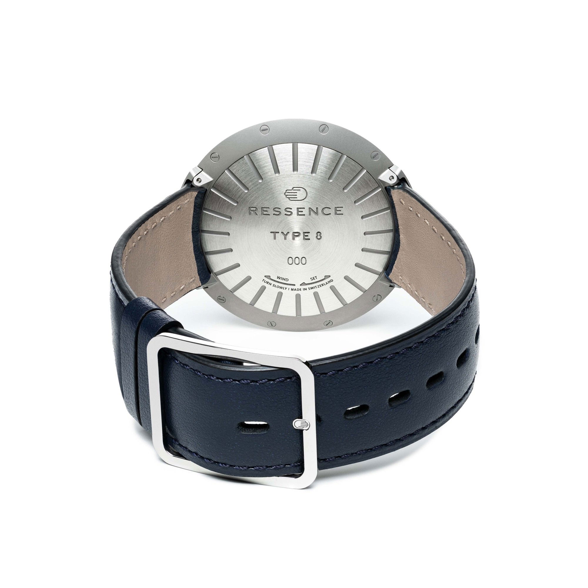 Ressence Type 8 Cobalt Blue - View 2
