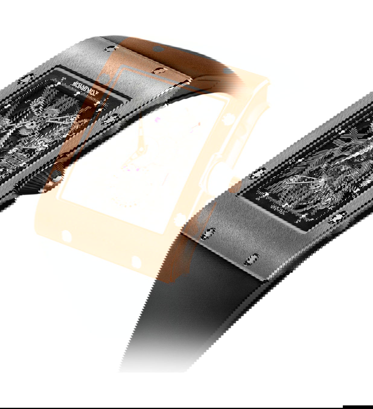 Richard Mille RM 017 Manual Winding Tourbillon Extra Flat Red Gold watch