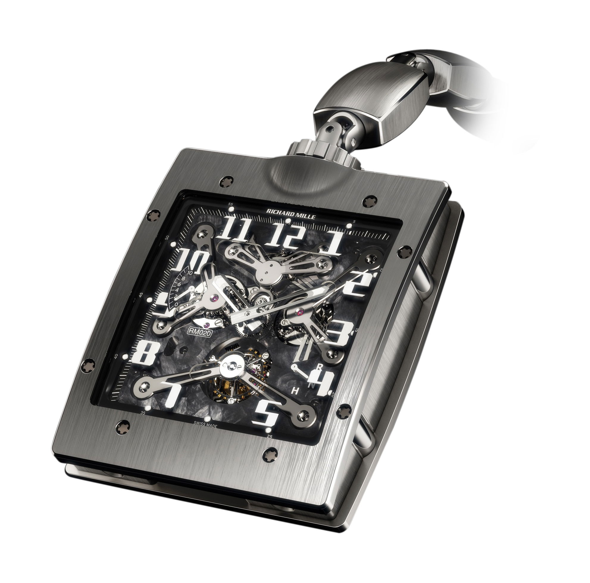 Richard Mille RM 020 Manual Winding Tourbillon Pocket Watch watch