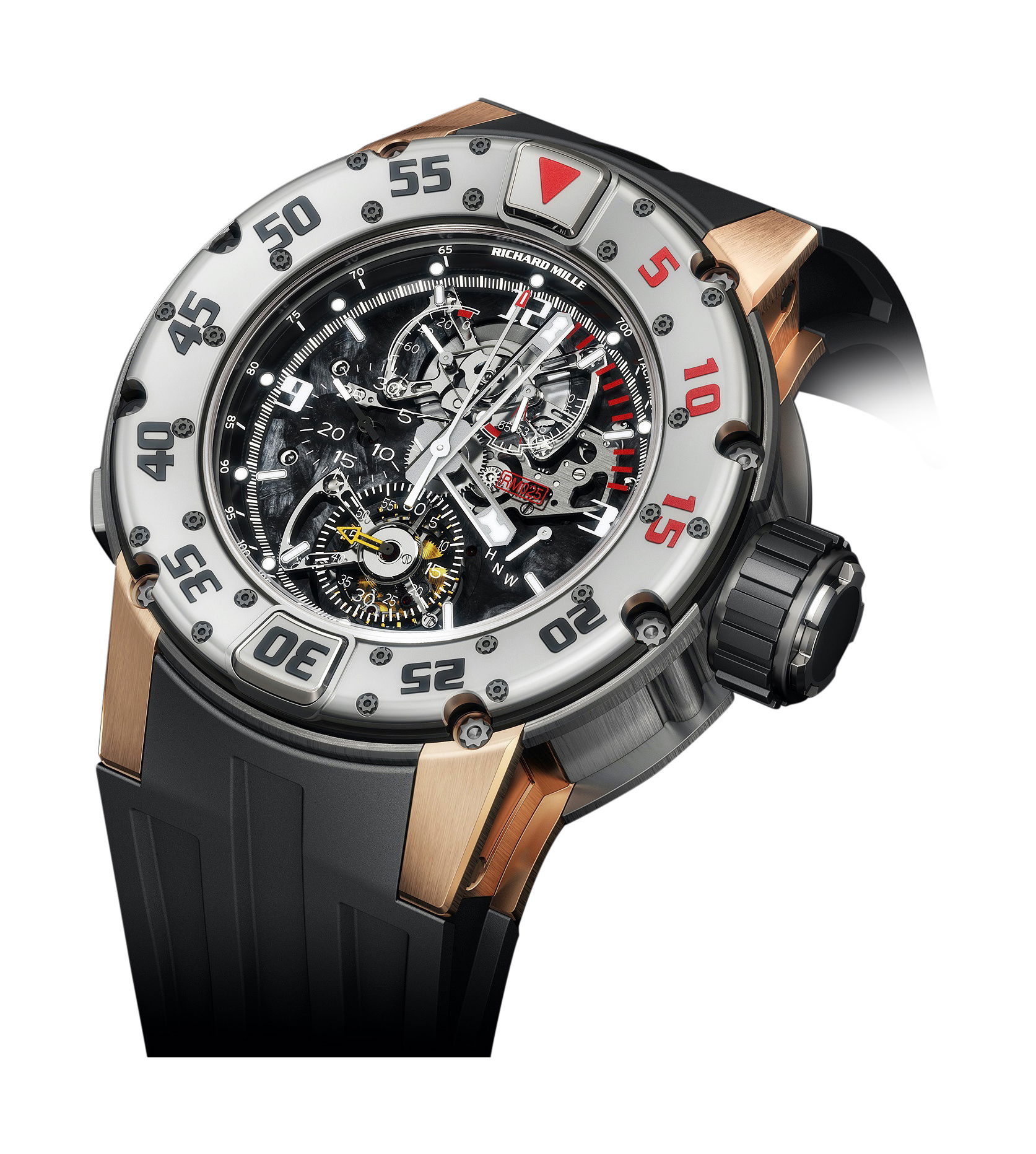 Richard Mille RM 025 Manual Winding Tourbillon Chronograph Diver’s watch watch