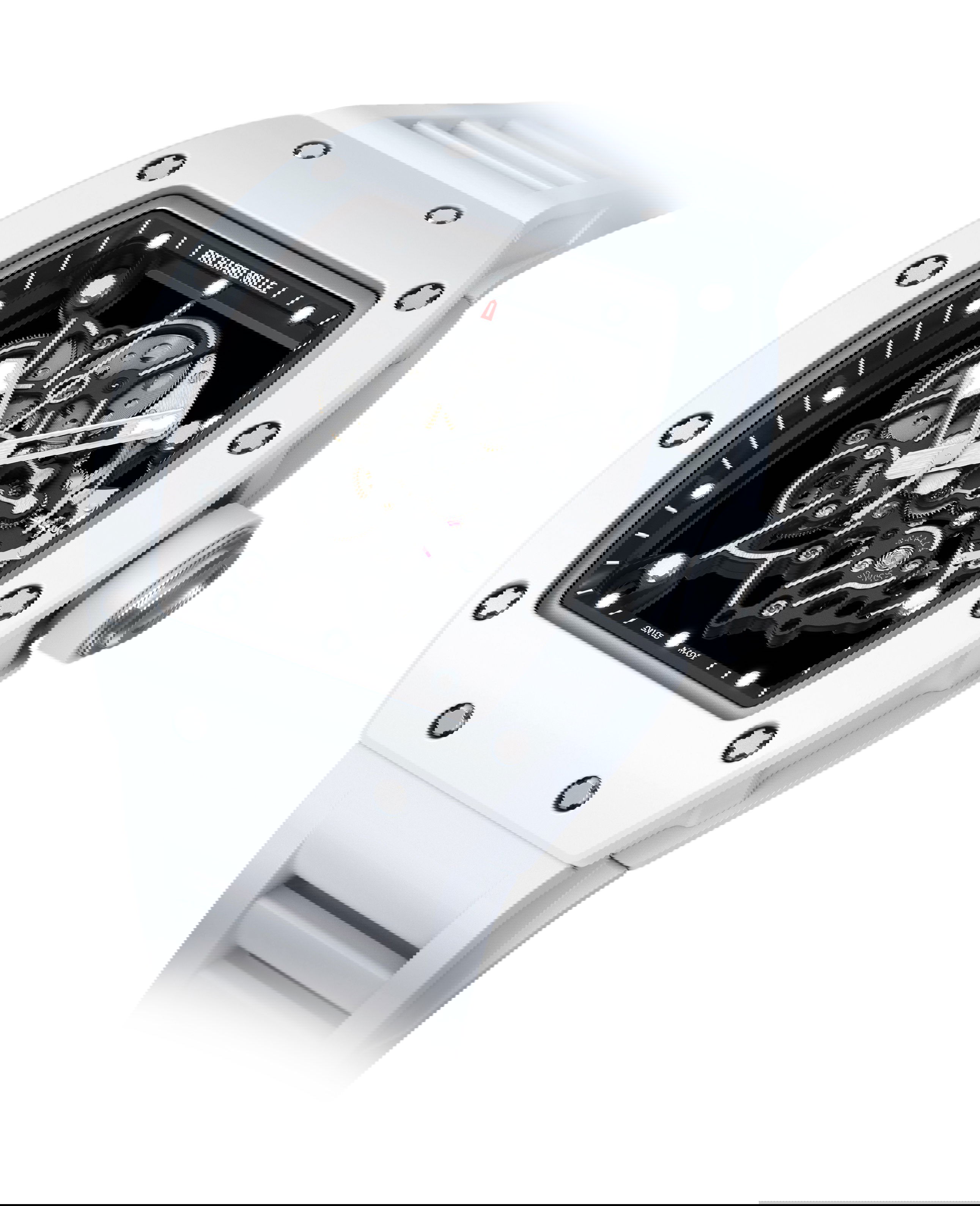 Richard Mille RM 055 Manual Winding Bubba Watson luxury timepiece - detailed view