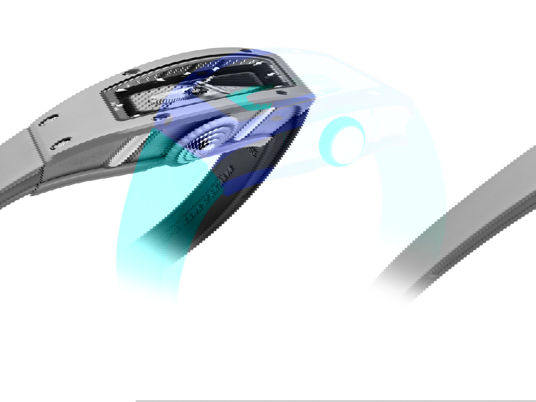 Richard Mille RM 07-01 Automatic Coloured Ceramics Pastel Blue Limited Edition - View 2