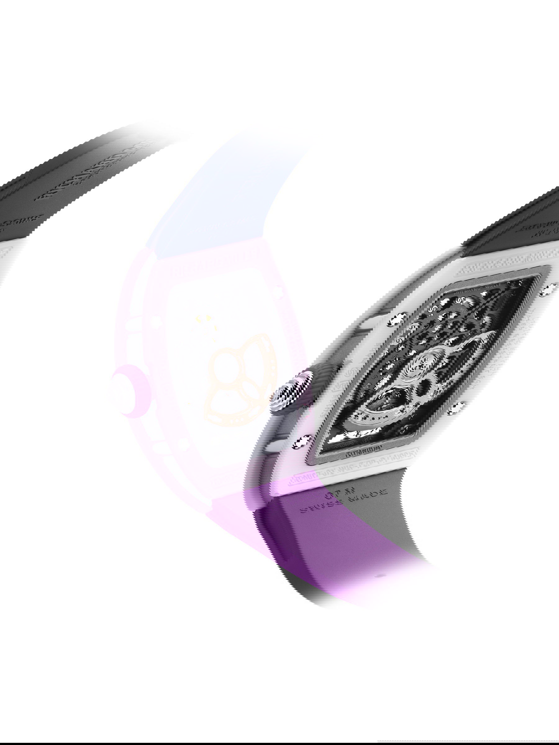 Richard Mille RM 07-01 Automatic Coloured Ceramics Pastel Pink Limited Edition - View 3