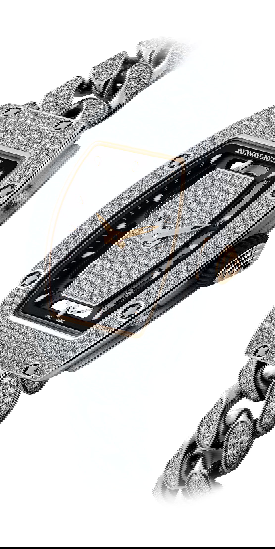 Richard Mille RM 07-01 Automatic Winding Snow Setting luxury timepiece - detailed view