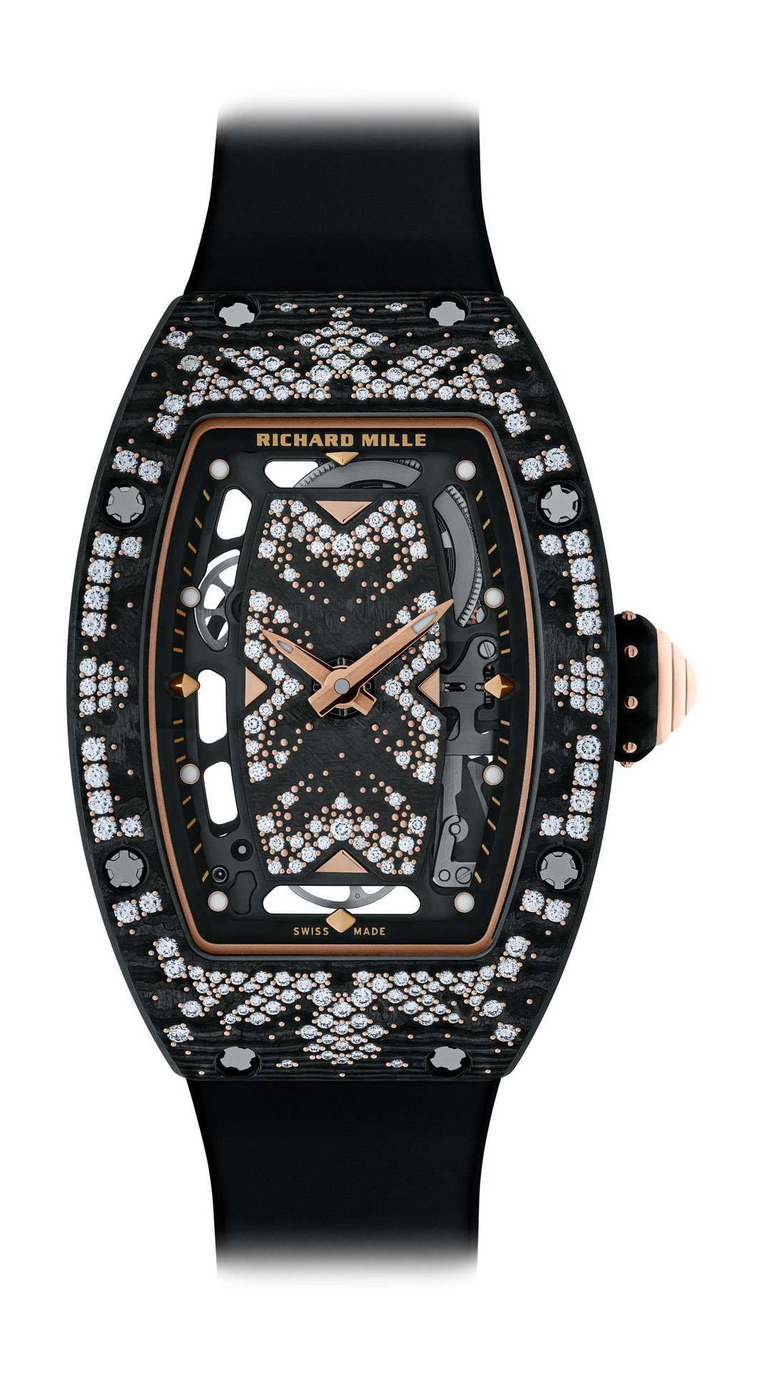 Richard Mille RM 07-01 Automatic Winding Intergalactic Bright Night luxury timepiece - detailed view