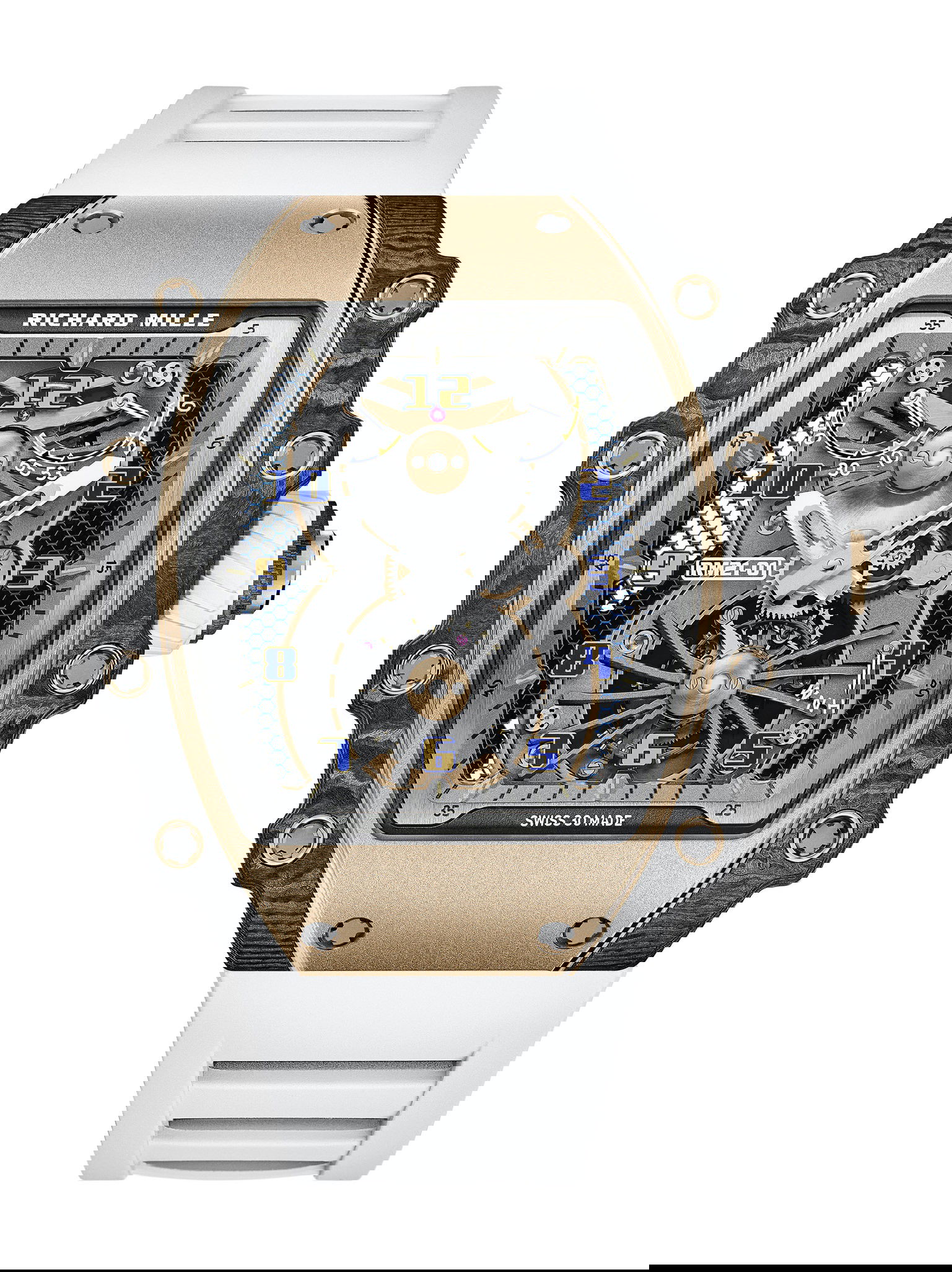 Richard Mille RM 21-01 Tourbillon Aerodyne Limited Edition luxury timepiece - detailed view