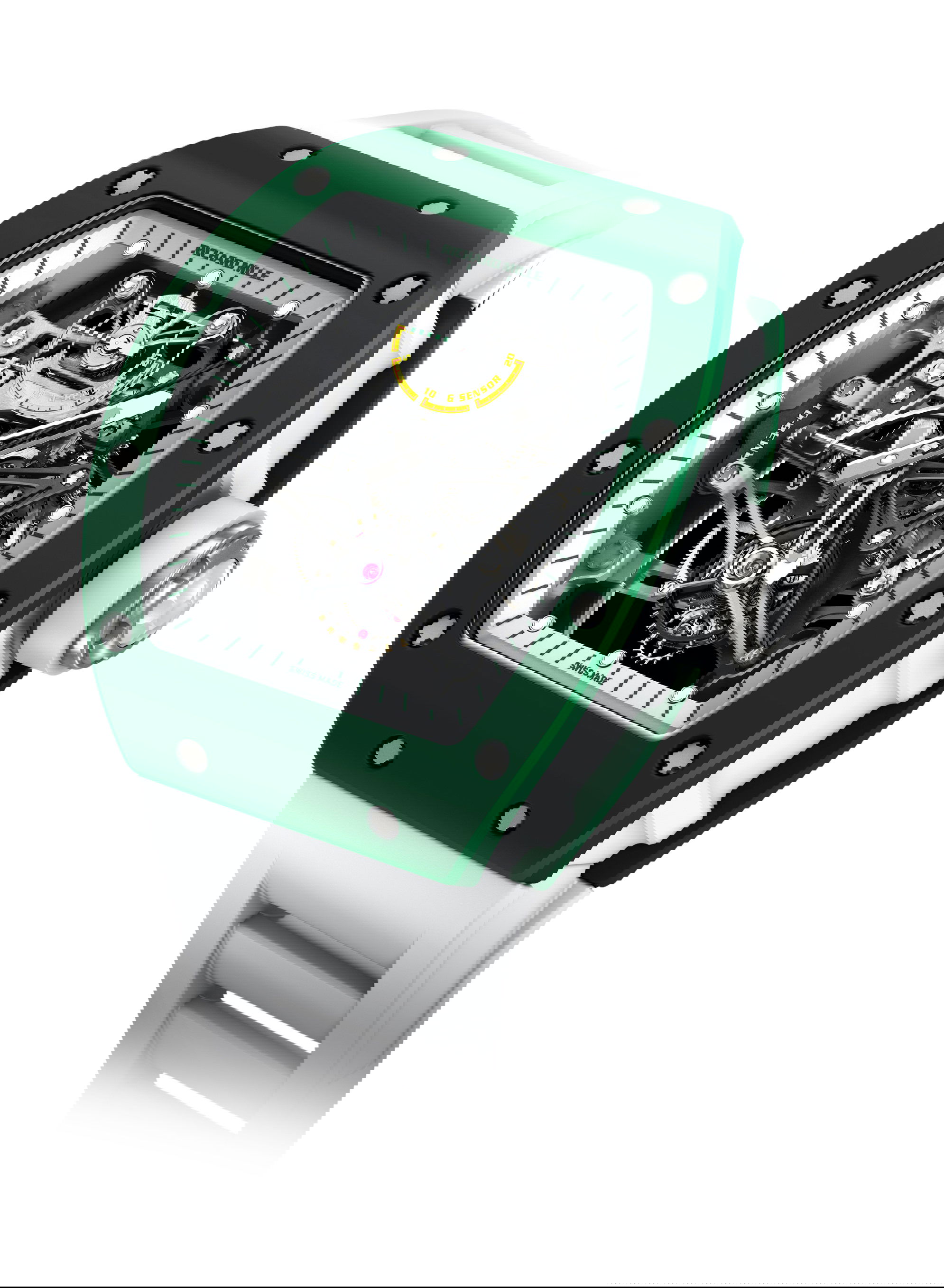 Richard Mille RM 38-01 Manual Winding Tourbillon G-sensor Bubba Watson luxury timepiece - detailed view