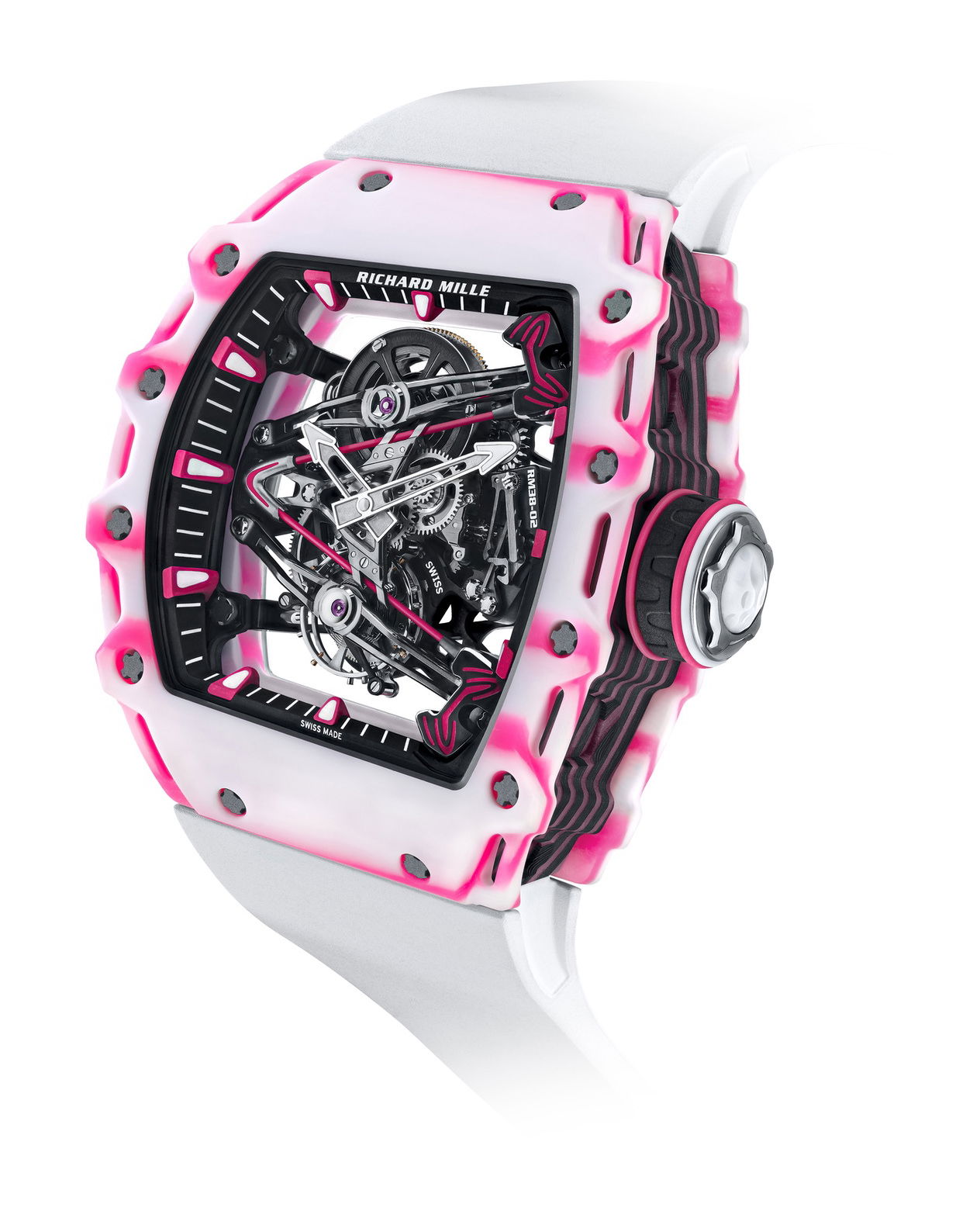 Richard Mille RM 38-02 Tourbillon Bubba Watson Limited Edition luxury timepiece - detailed view