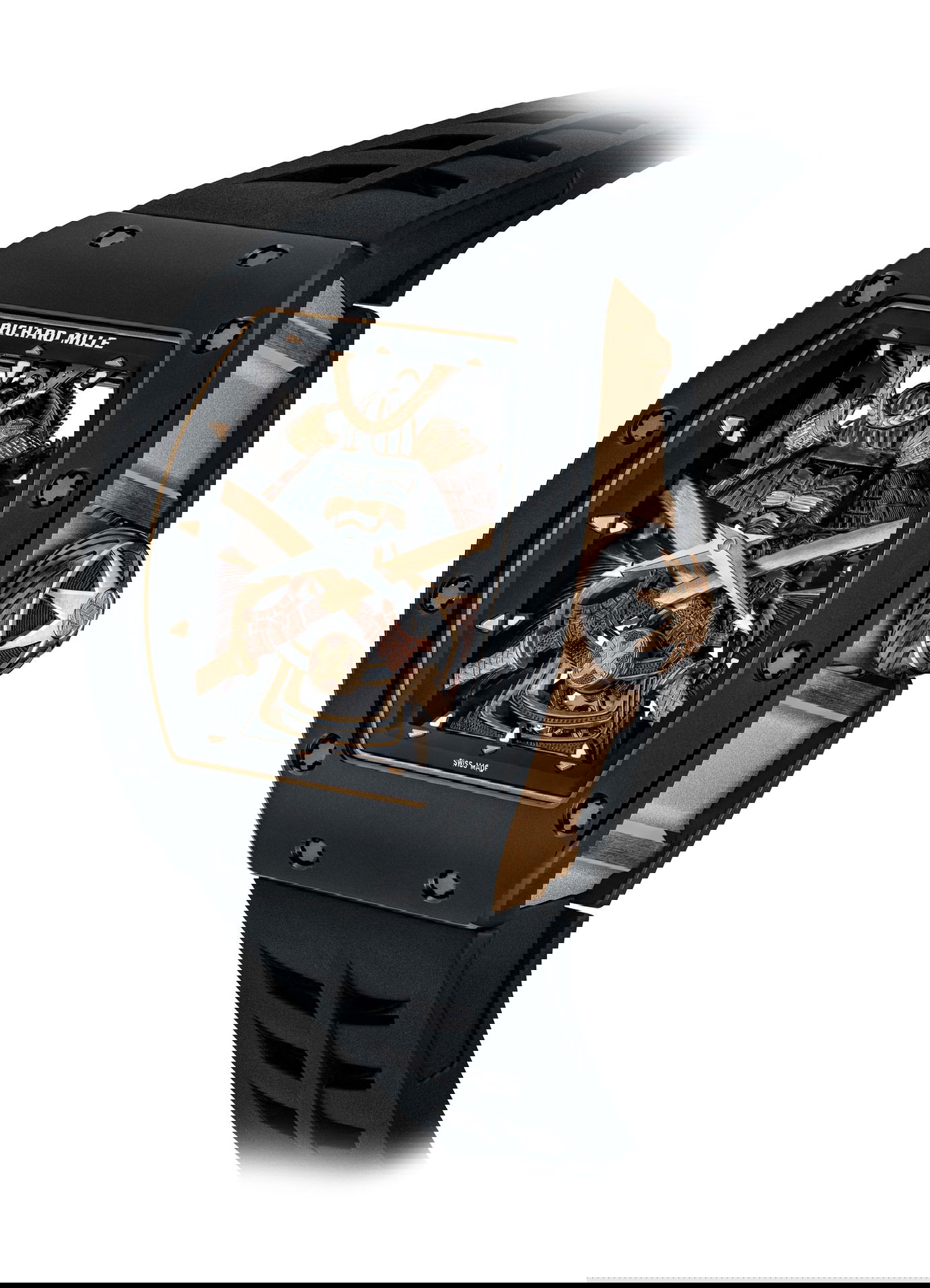 Richard Mille RM 47 Manual WInding Tourbillon The Time of the Samurai Limited Edition luxury timepiece - detailed view