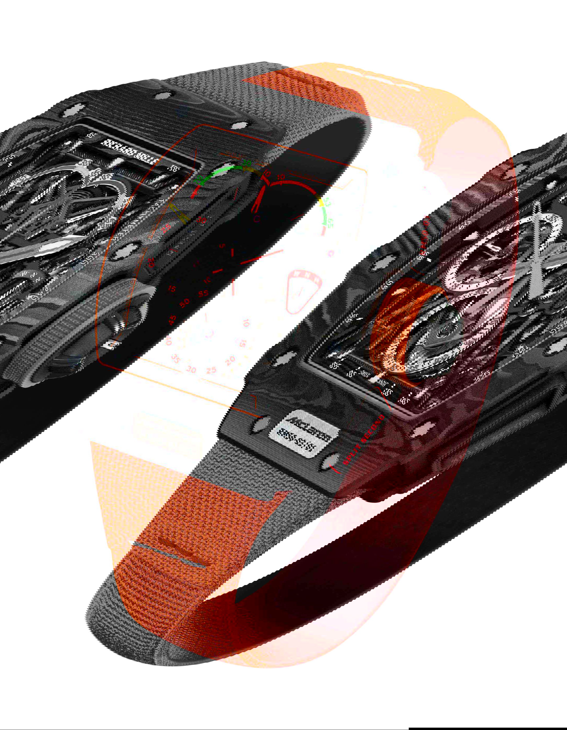 Richard Mille RM 50-03 MCLAREN F1 Limited Edition luxury timepiece - detailed view