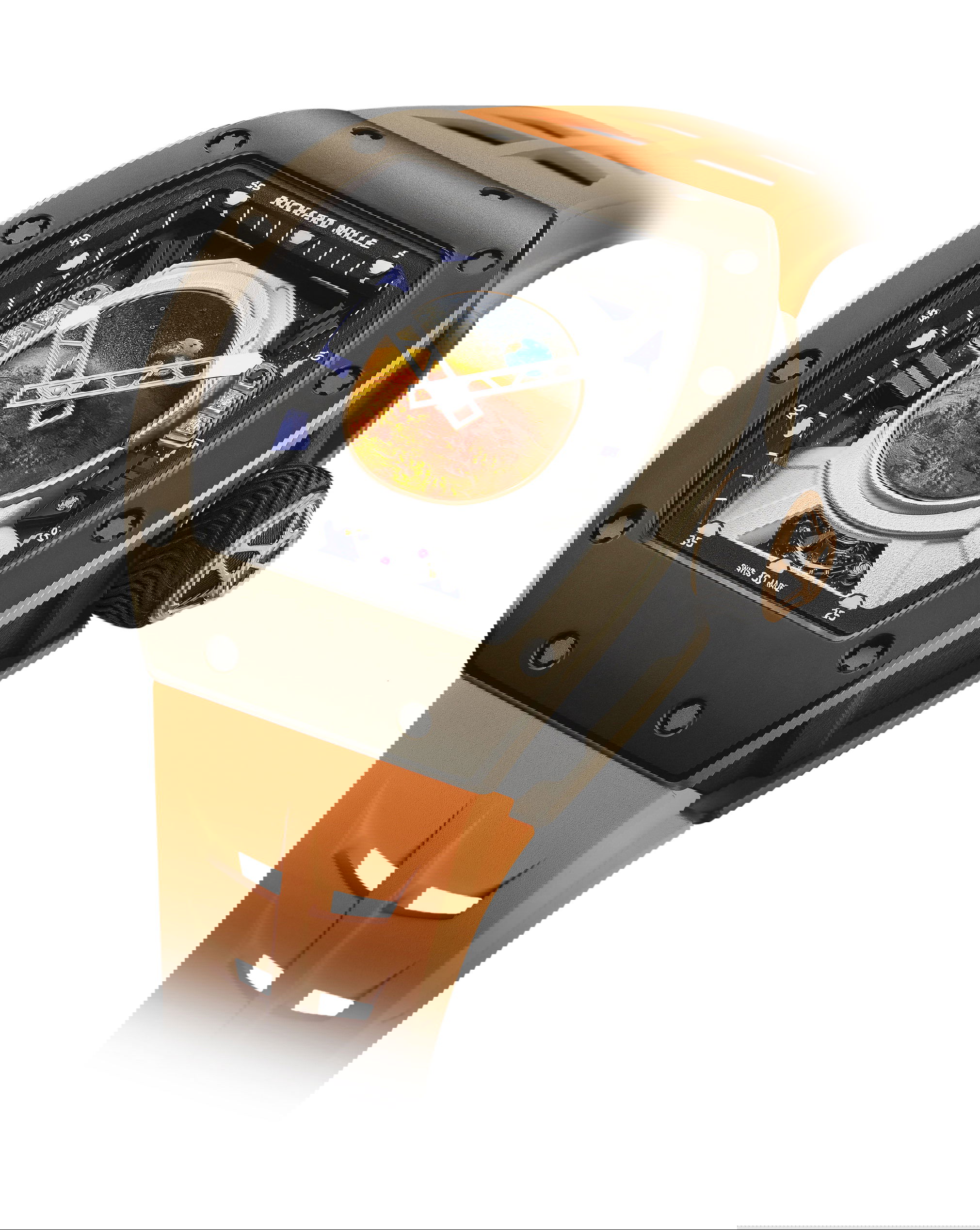 Richard Mille RM 52-05 Tourbillon Pharell Williams Limited Edition luxury timepiece - detailed view