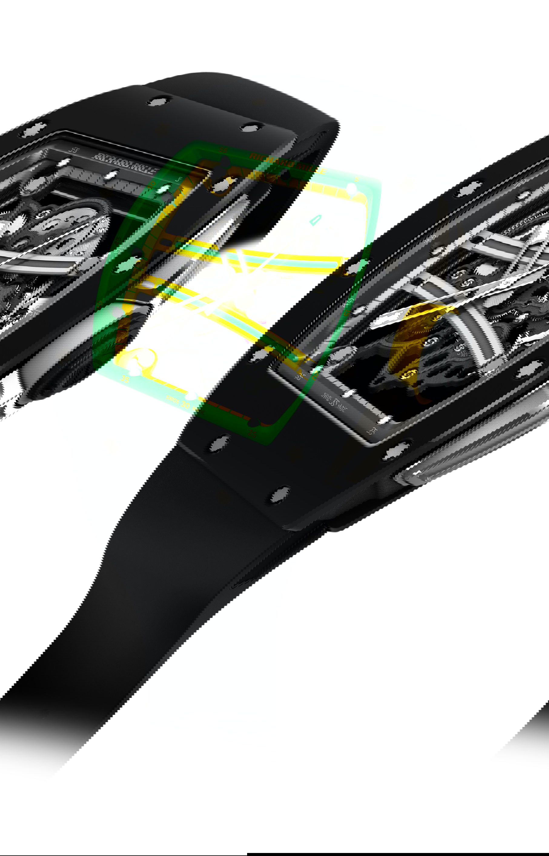 Richard Mille RM 61-01 Manual Winding Yohan Blake luxury timepiece - detailed view