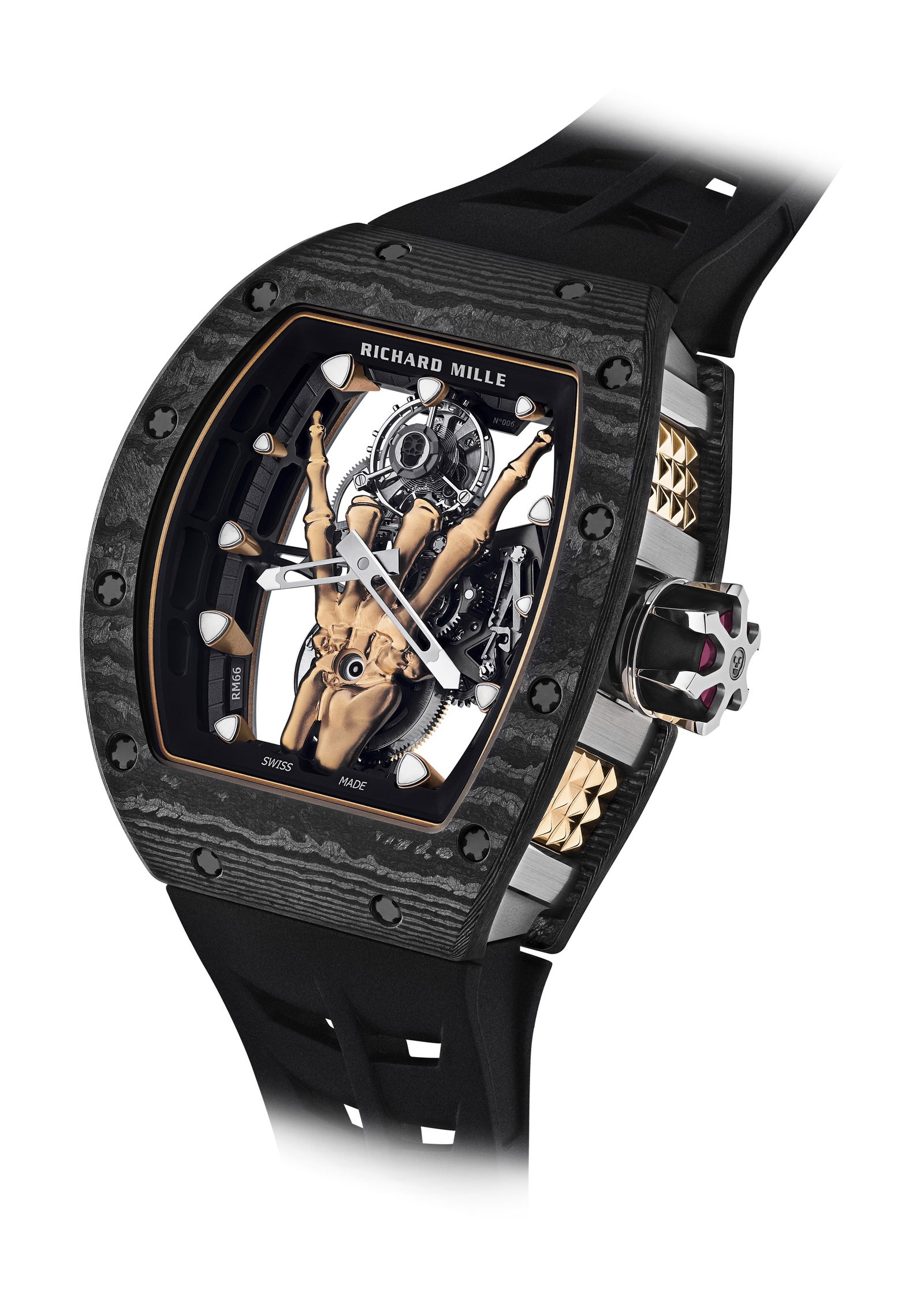 Richard Mille RM 66 Flying Tourbillon Limited Edition luxury timepiece - detailed view