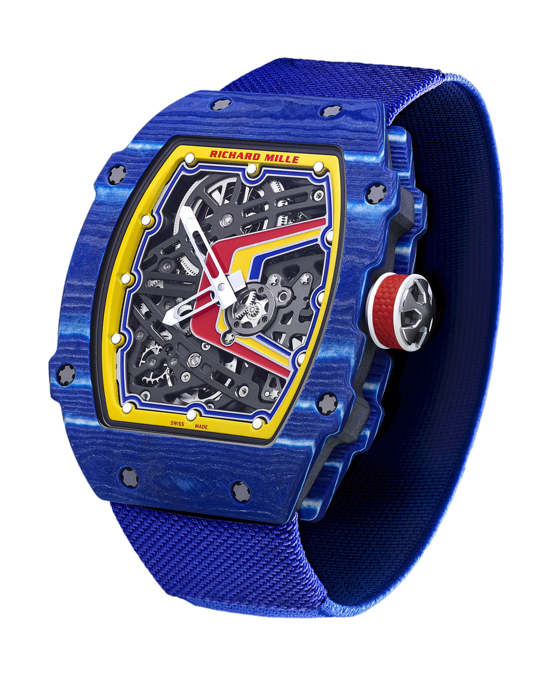 Richard Mille RM 67-02 Fernando Alonso luxury timepiece - detailed view