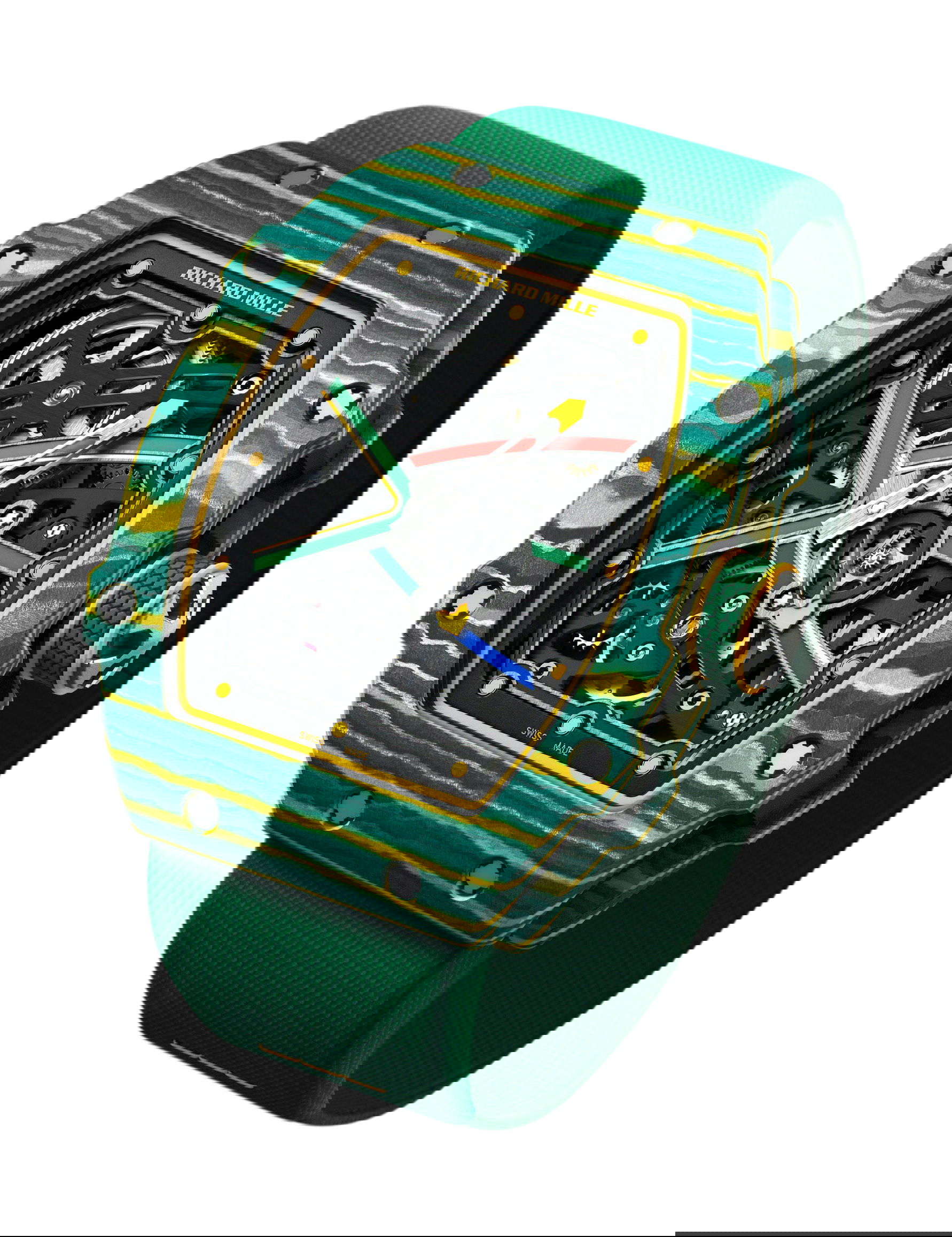 Richard Mille RM 67-02 Wayde Van Niekerk luxury timepiece - detailed view