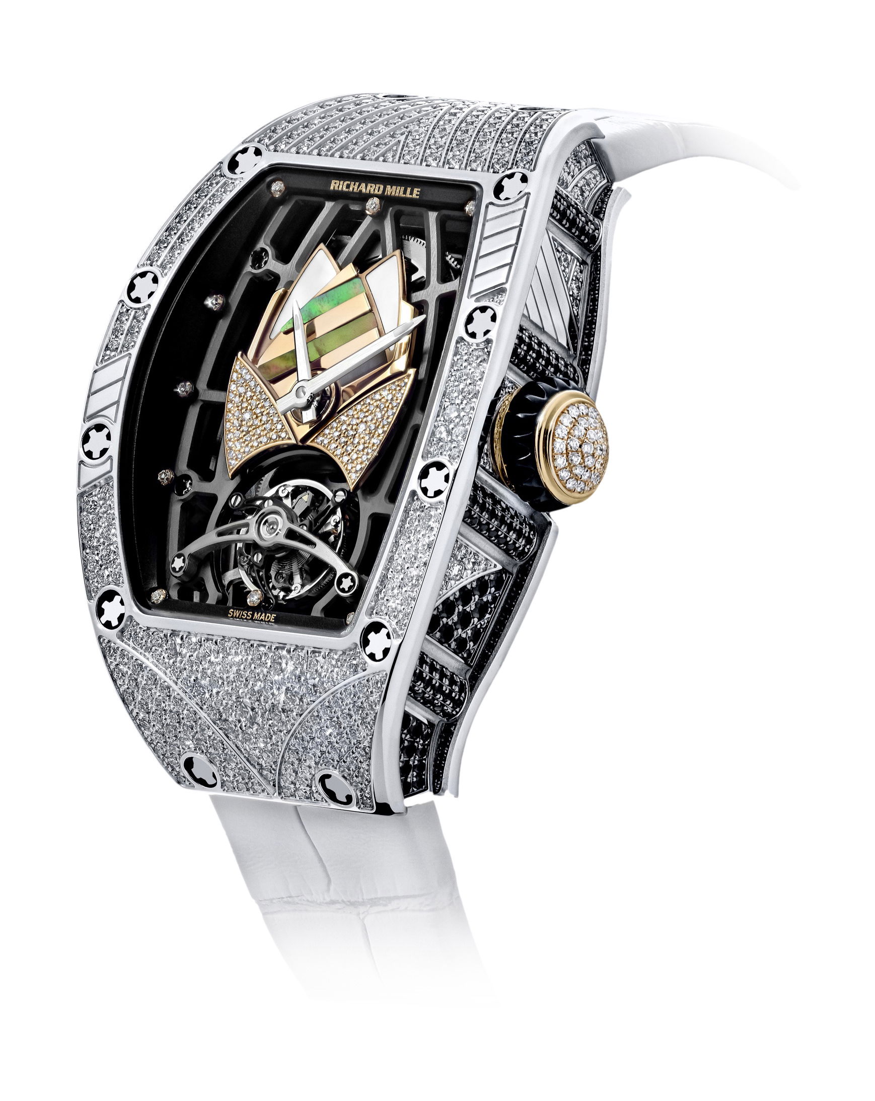 Richard Mille RM 71-01 Tourbillon Automatique Talisman Limited Edition luxury timepiece - detailed view